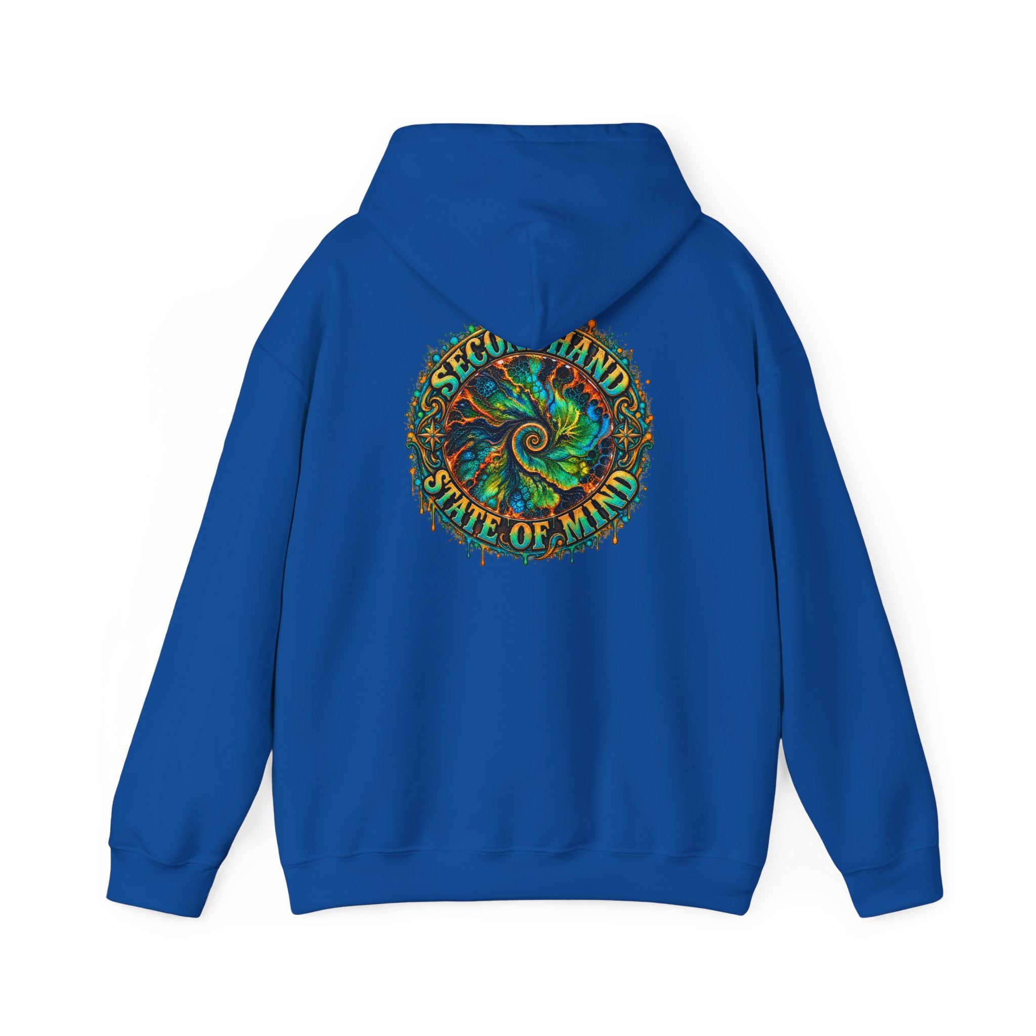 Secondhand State Of Mind- Unisex Heavy Blend™ Hooded Sweatshirt Mens , Womens 007