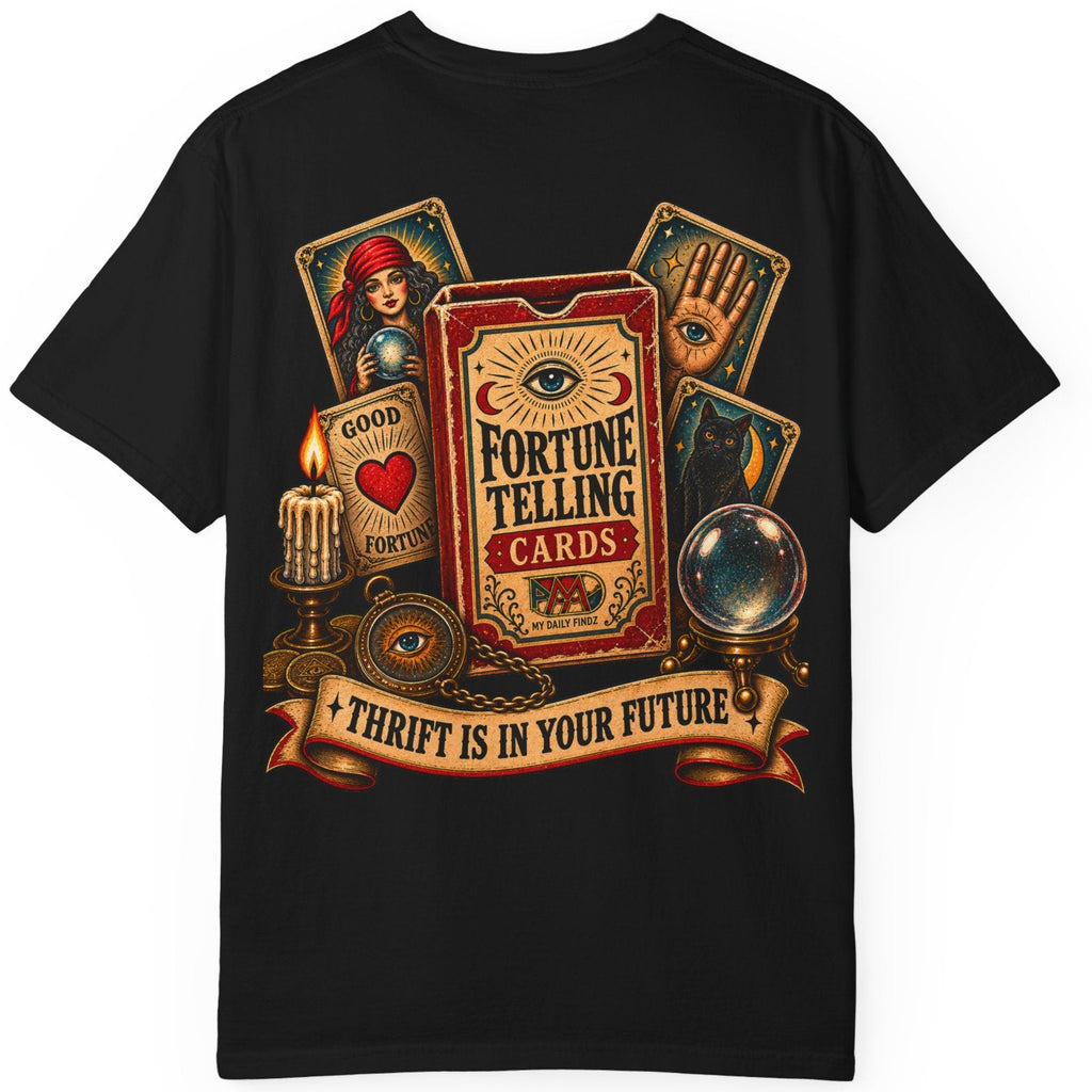 Thrift is In Your Future - Mens  Garment-Dyed T-shirt 005
