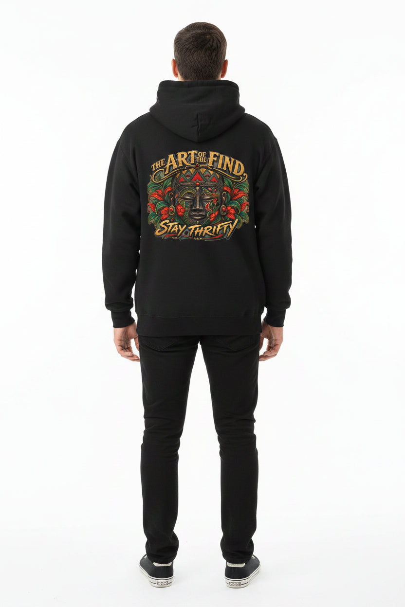 The Art of the Find – Stay Thrifty Mens Hoodie 002