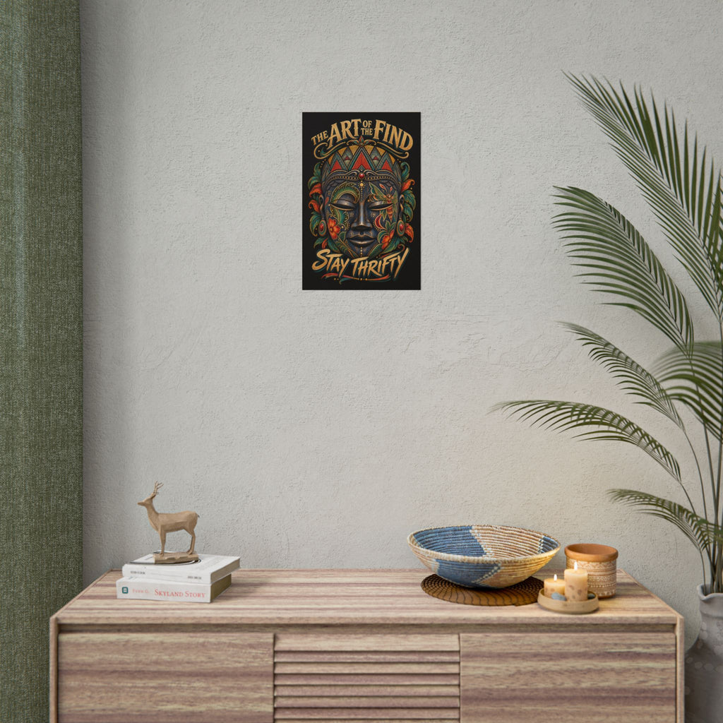 The Art of the Find – Stay Thrifty Poster 002