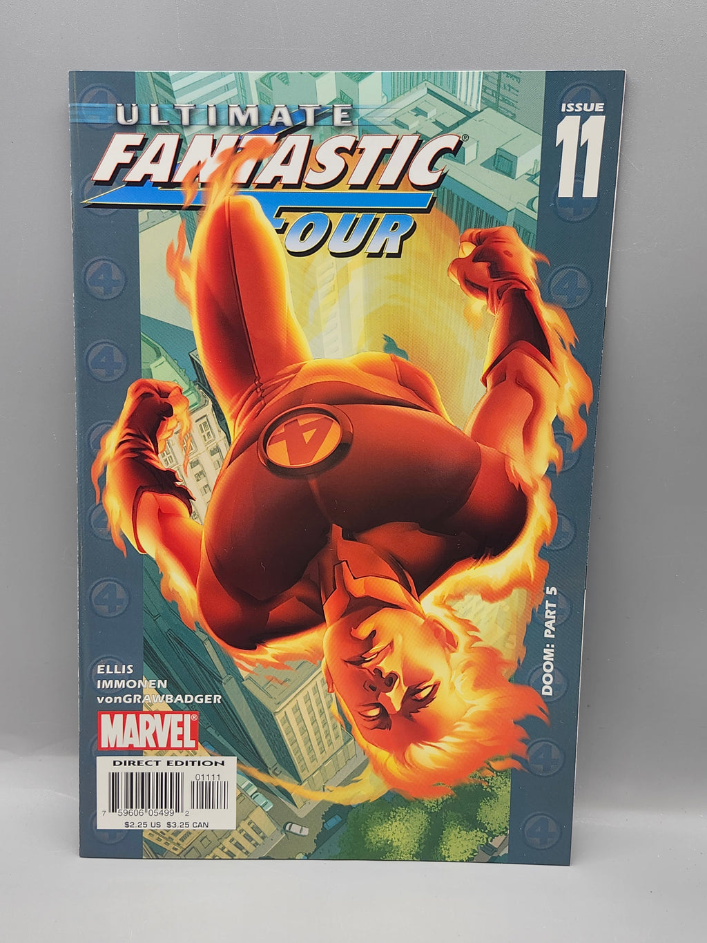 Marvel Ultimate Fantastic Four #11 Direct Edition Doom Part 5 Comic Book