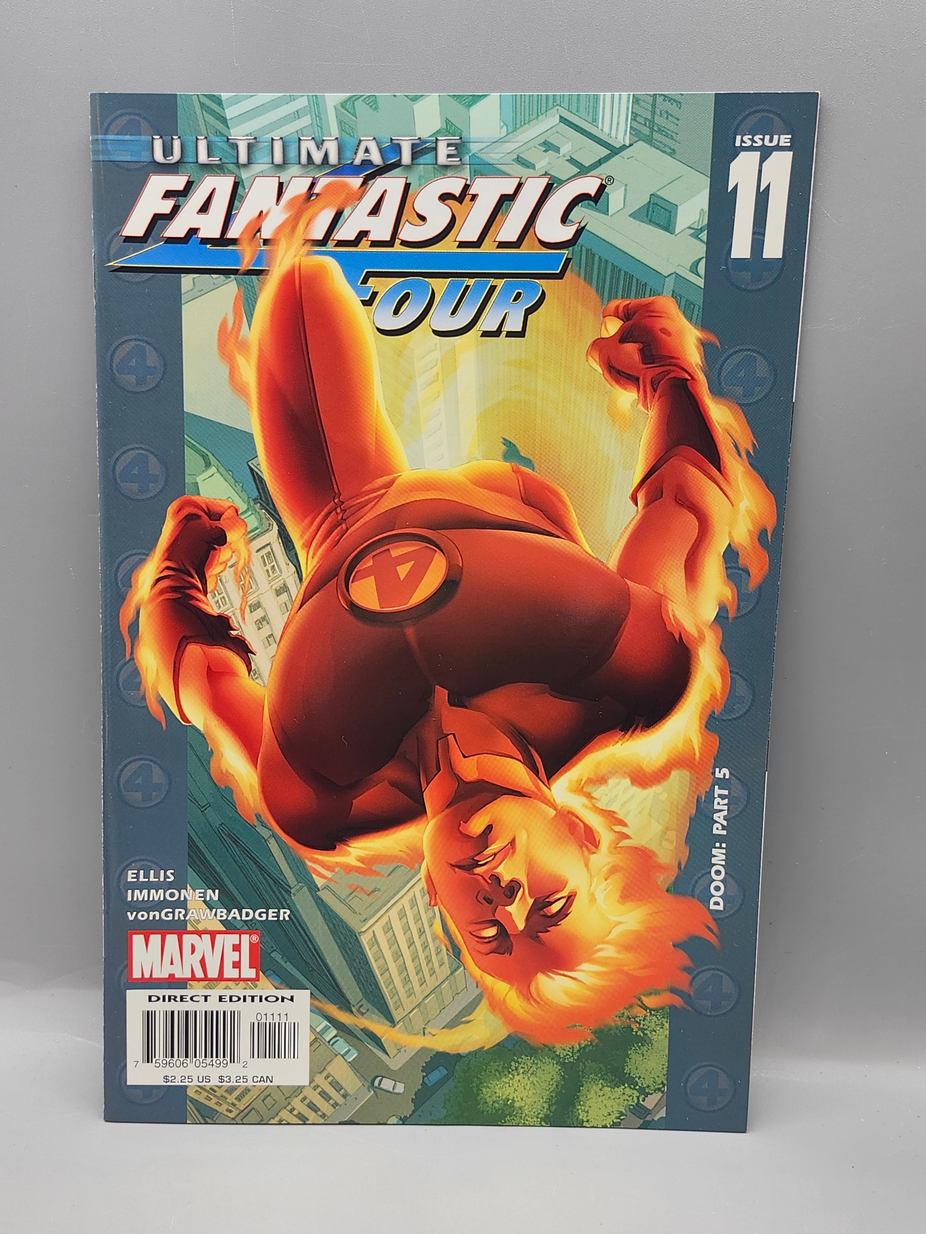 Marvel Ultimate Fantastic Four #11 Direct Edition Doom Part 5 Comic Book