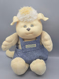 Vintage 1984 Cabbage Patch Kids Koosas Puppy Dog Plush – Xavier Roberts – Original Overalls
