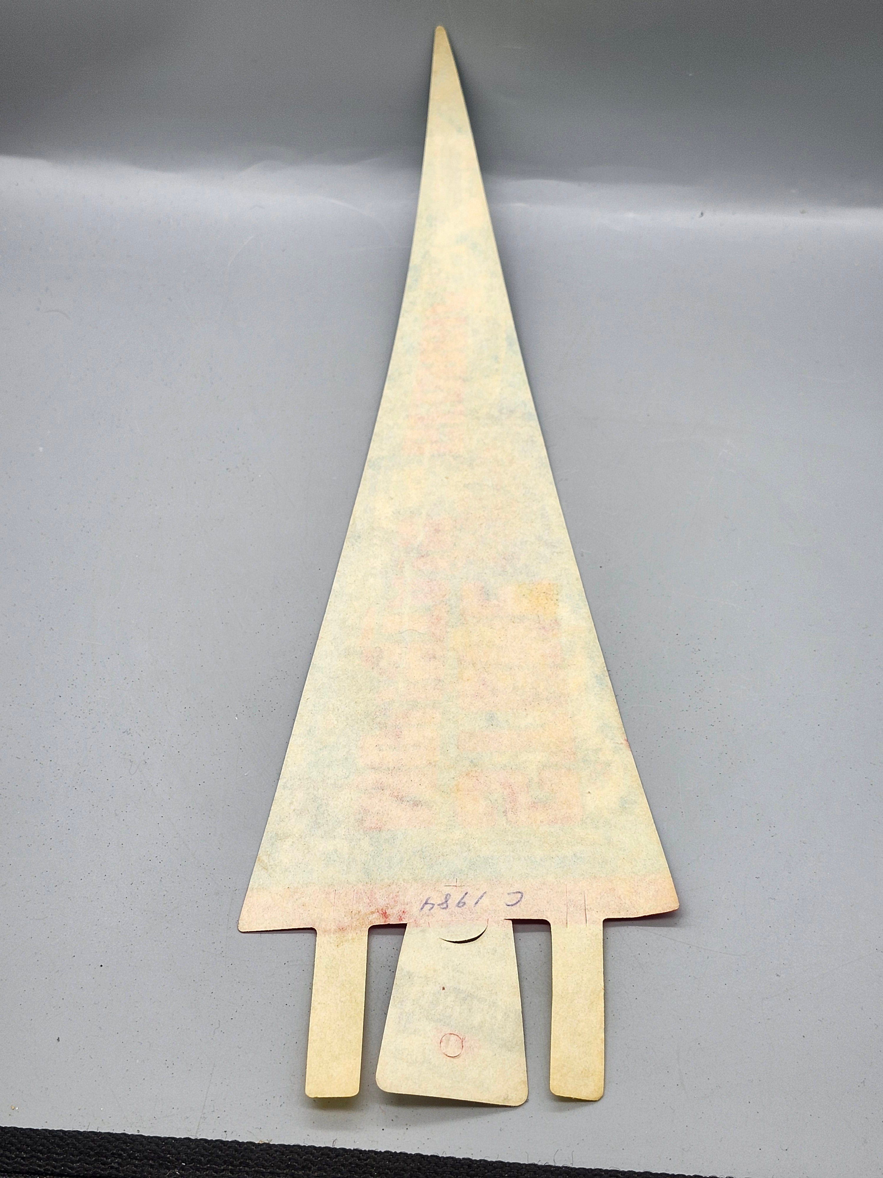 Vintage 1984 Stone Mountain Georgia Felt Pennant 14" Souvenir Banner