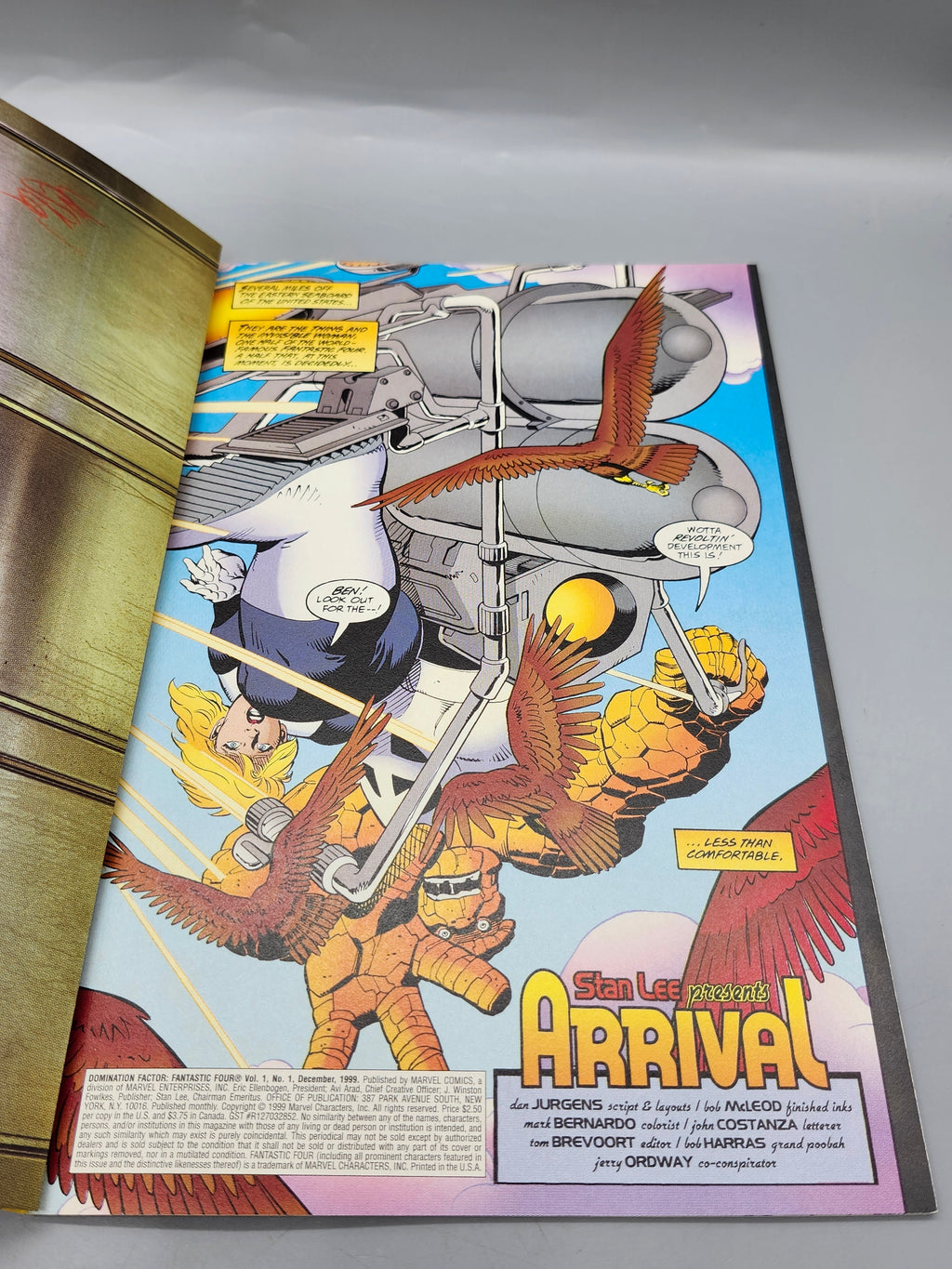 Fantastic Four: Domination Factor #1.1 Marvel Comics 1999 Direct Edition