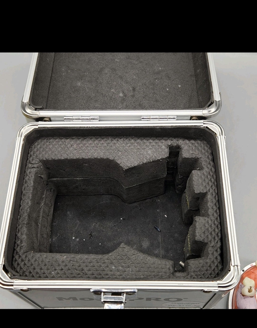 Acadental ModuPRO Endo Typodont MP_E120_PC Dental Silver Carrier Tray Case Mode
