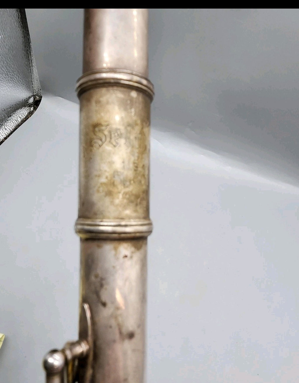 Vintage Selmer USA C Concert Flute Silver Closed Hole Straight Headjoint Case