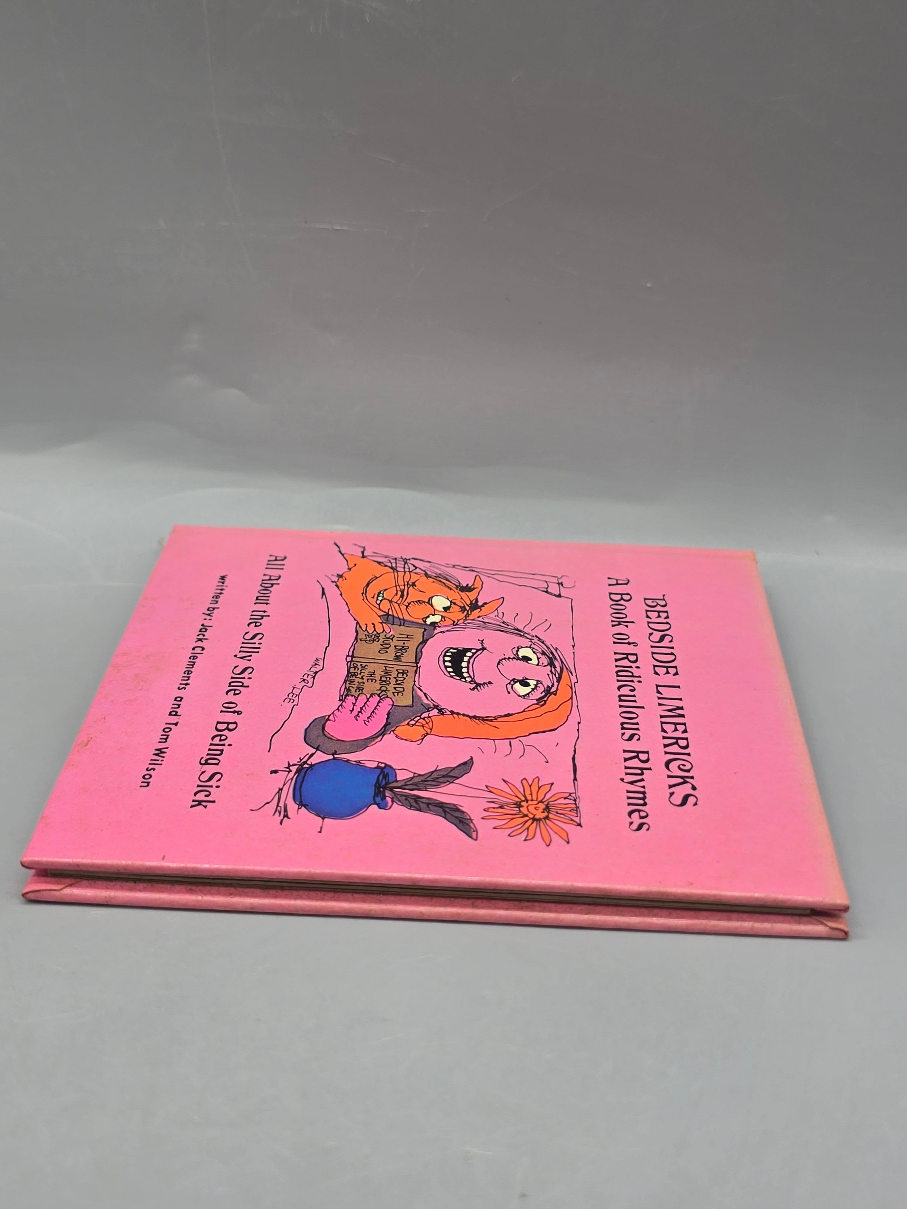 Vintage Bedside Limericks: A Book of Ridiculous Rhymes Hardcover HC
