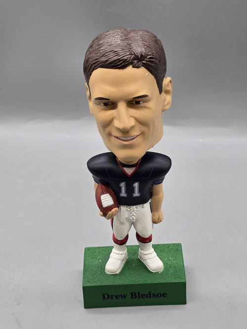 2003 McDonald's Play Makers Drew Bledsoe Buffalo Bills Bobblehead w/ Original Box