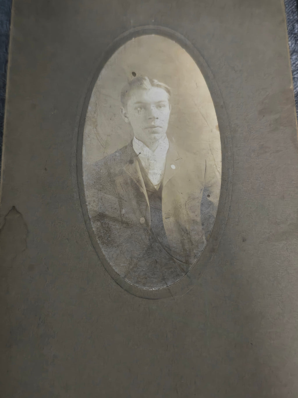Lot of 7 Antique Cabinet Cards & Vintage Portrait Photographs Buffalo Foto Factory Buffalo NY Family Collection