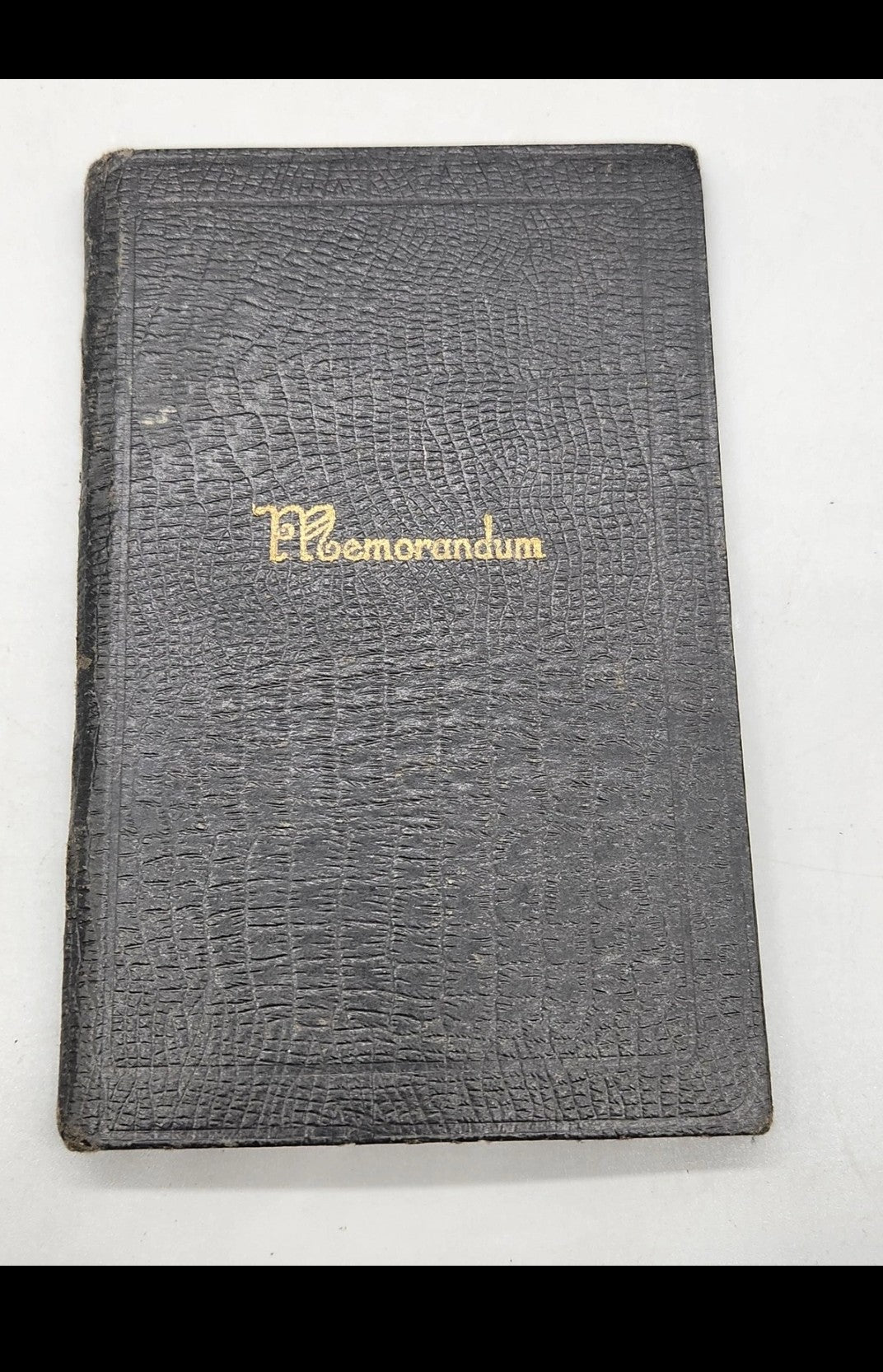 Vintage 1930 Memorandum Waterloo New York John E Eklund Handwritten Journal Poetry Notes
