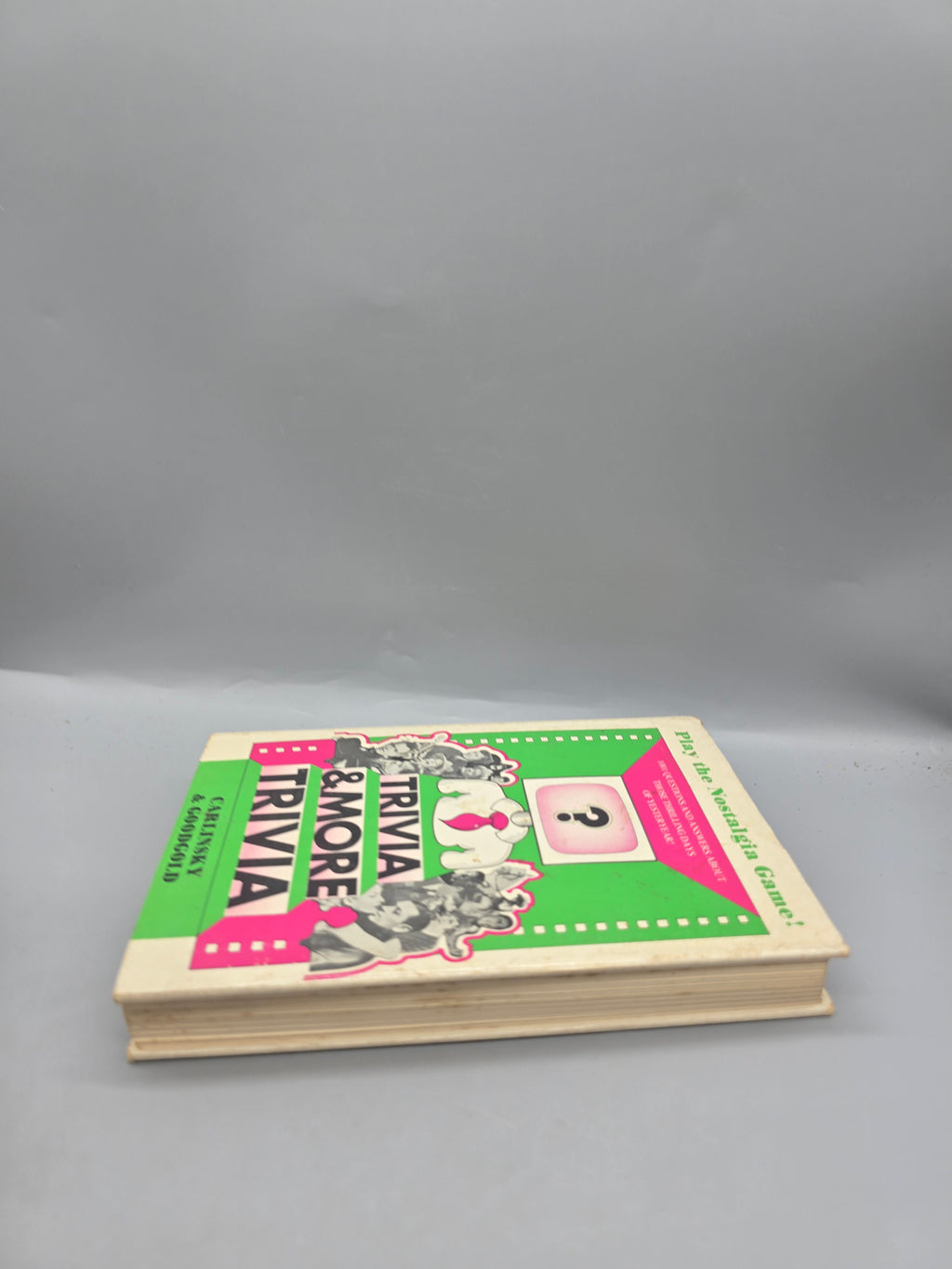 1966 Trivia & More Trivia by Carlinsky & Goodgold Vintage Nostalgia Book