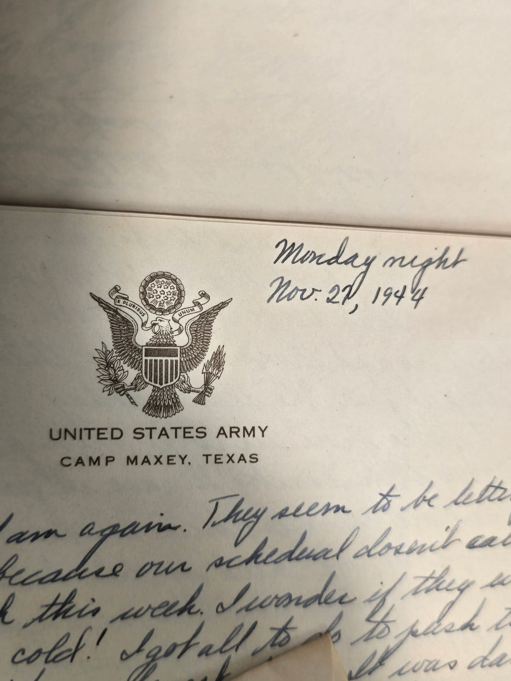 Lot of 120+ Original WWII US Army Letters, V-Mail, Envelopes, Telegrams & Military Ephemera 1944-1945