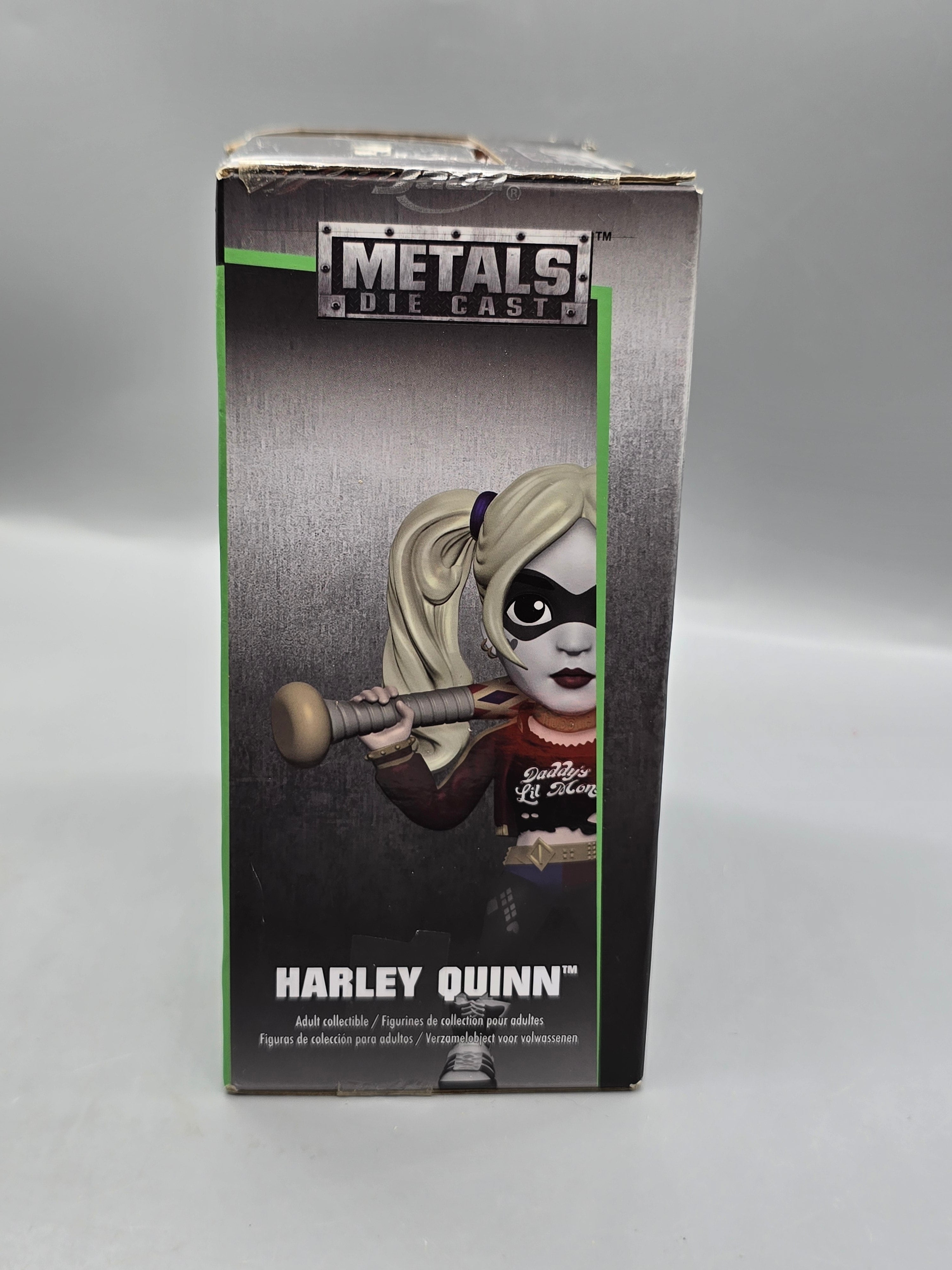 Jada Metals Die Cast Harley Quinn M166 Suicide Squad 4" Figure w/ Box DC Comics