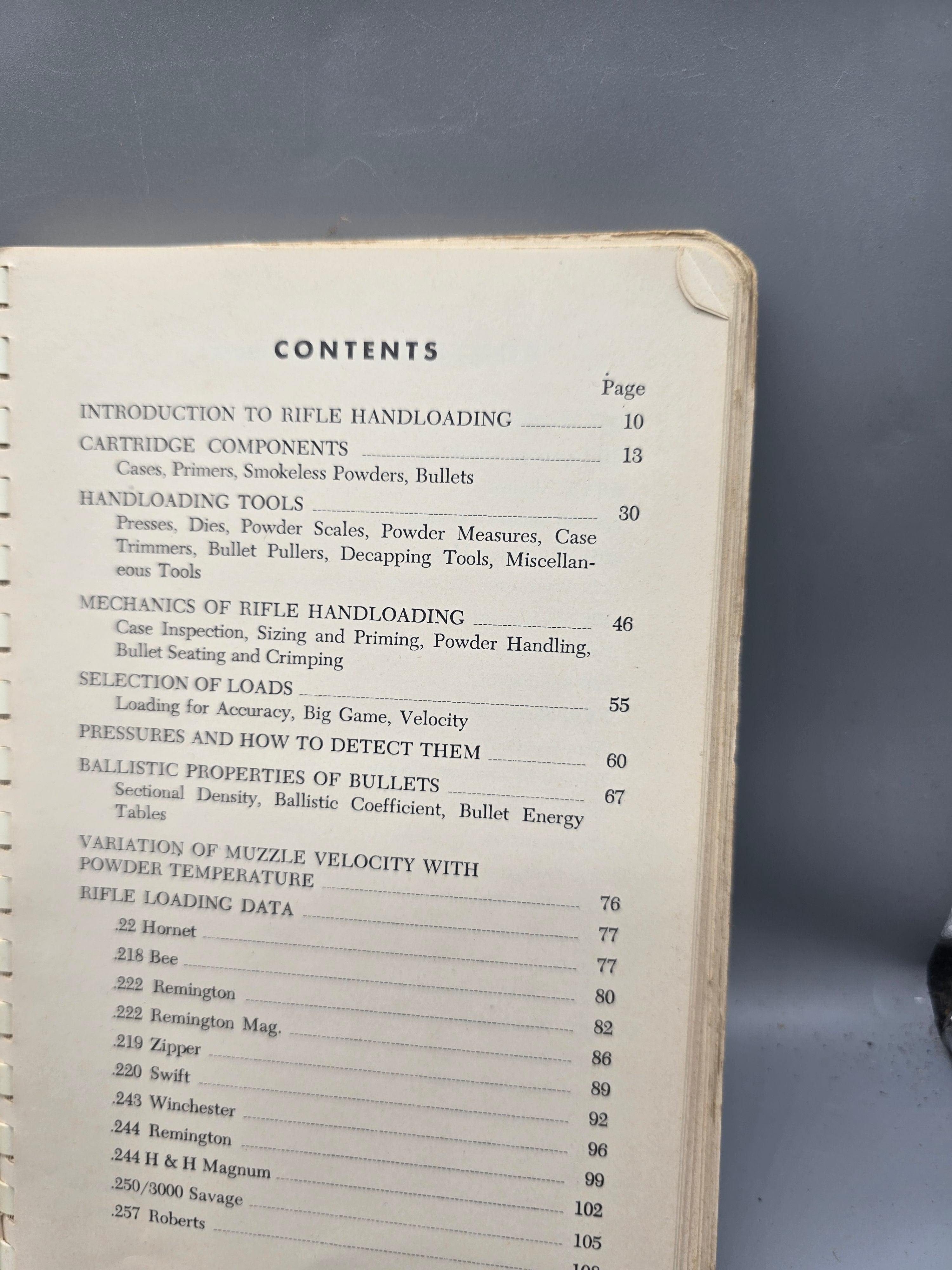 Vintage 1959 Speer Reloading Manual No. 3 Rifle & Pistol Cartridges