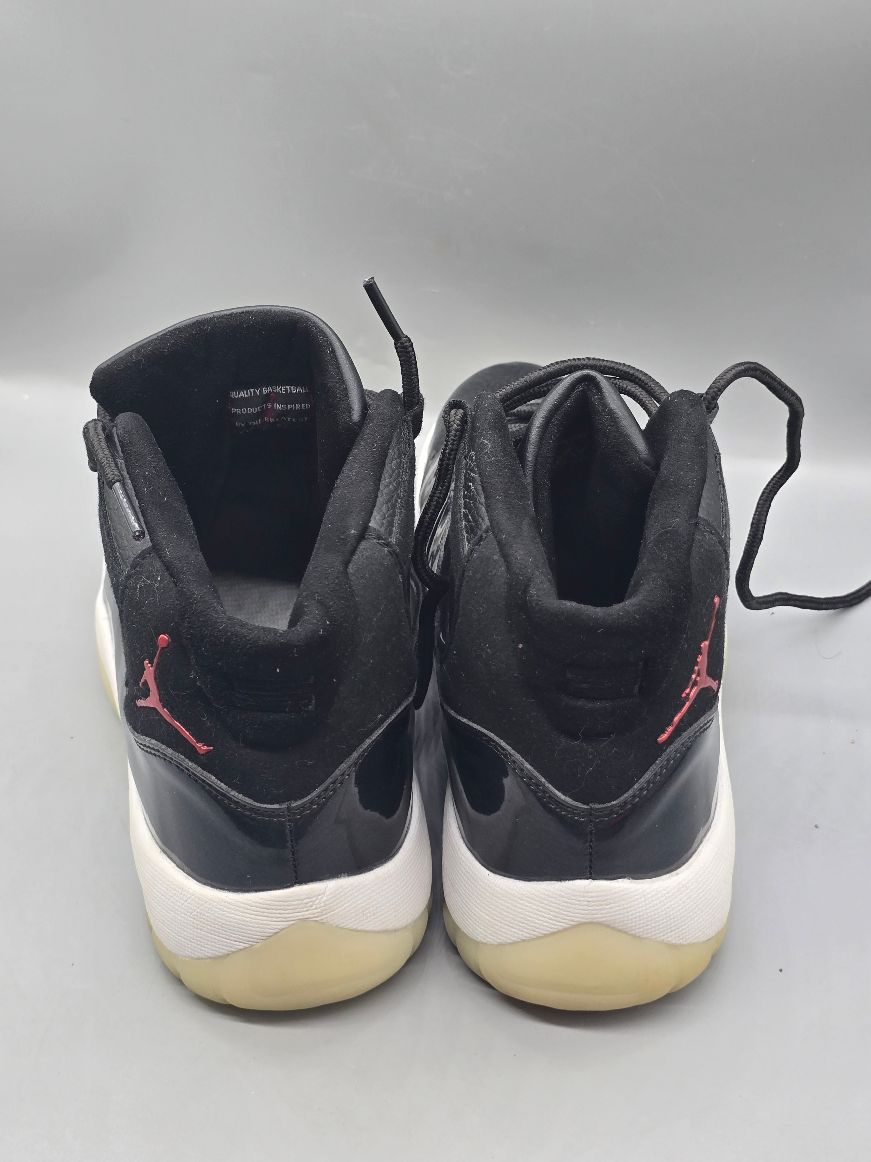 Nike Air Jordan Max Aura Black Gym Red White Men's Size 9.5 Basketball Shoes 528895-002