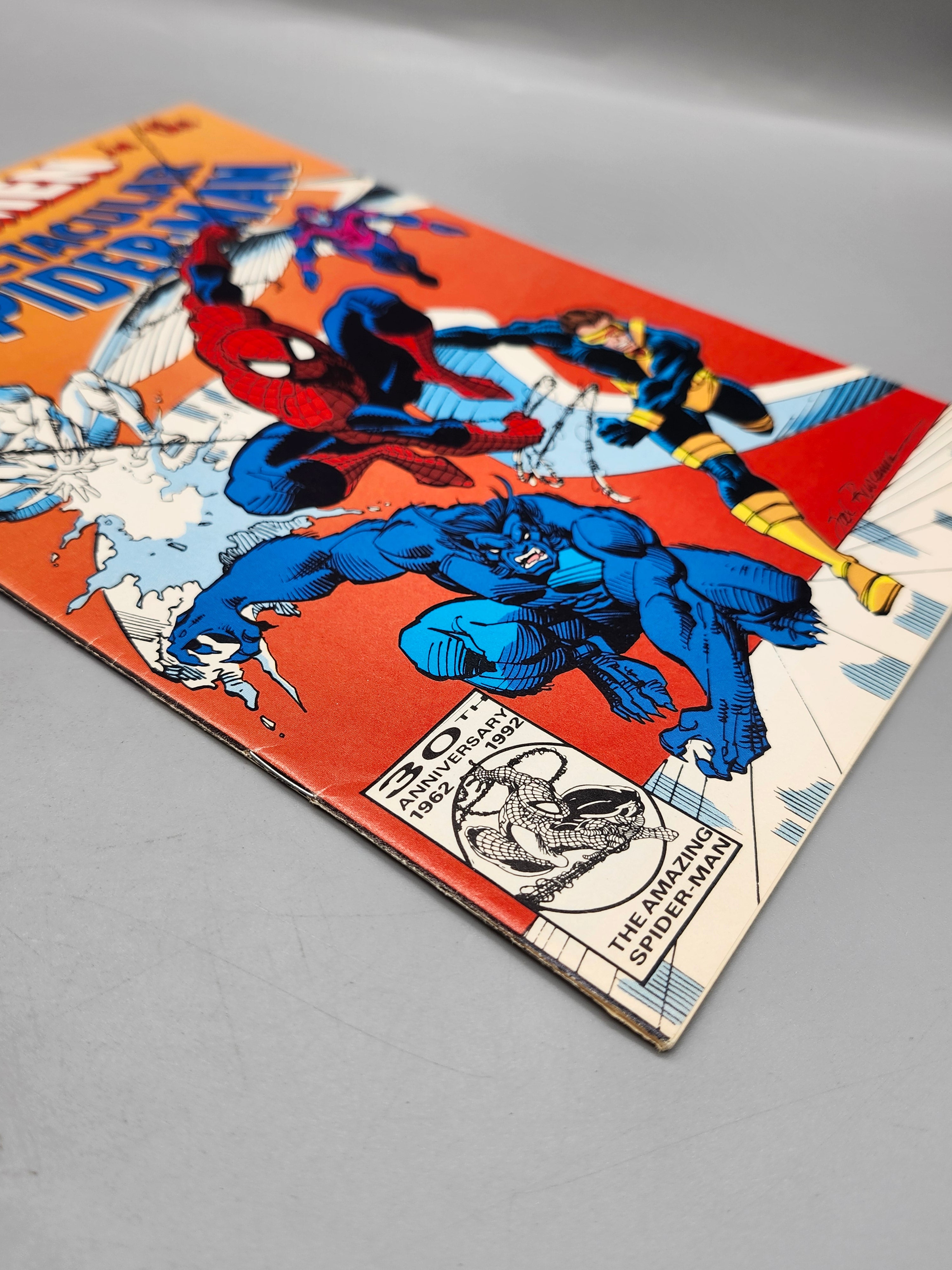 X-Men in Spectacular Spider-Man #197 Marvel Comics 1993 30th Anniversary