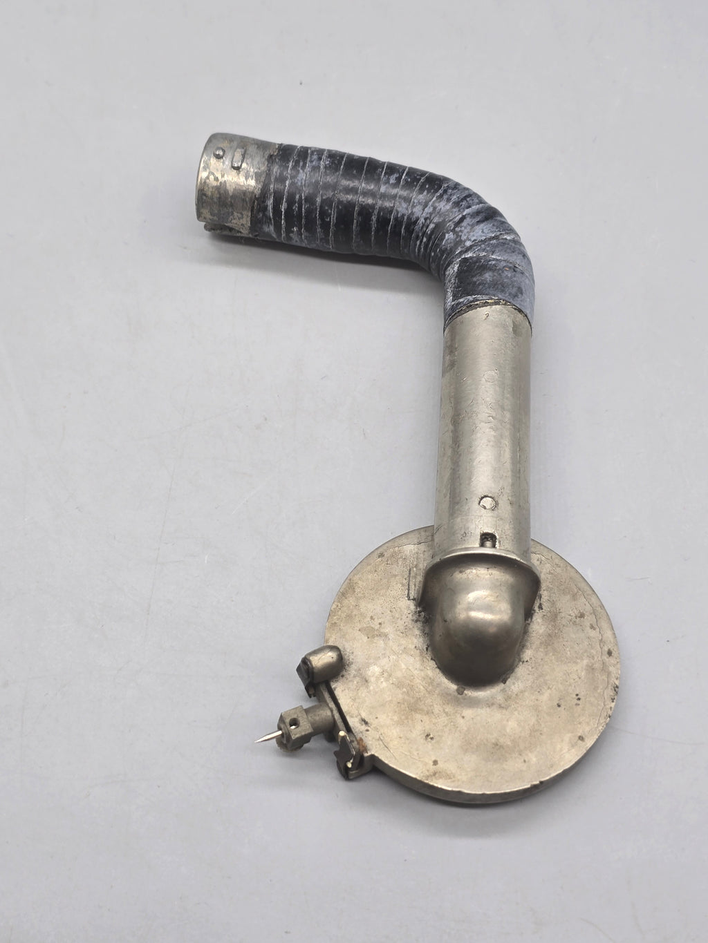 Antique Phonograph Reproducer Soundbox & Tonearm Assembly with Needle – Untested