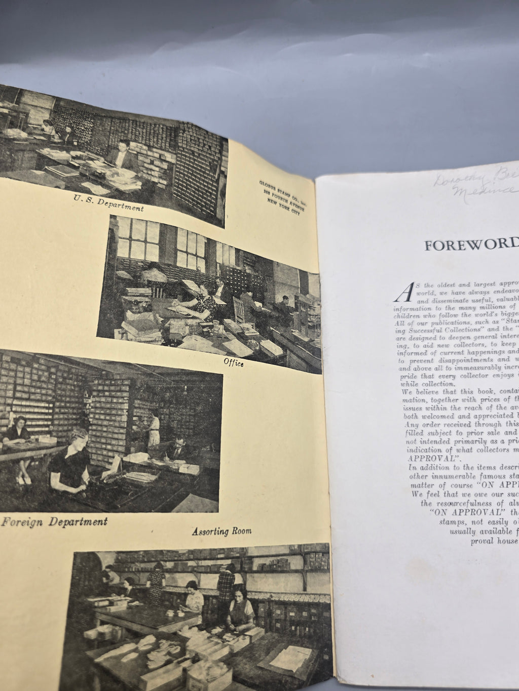 1939 Globus Stamp Co. “Famous Stamps and Their Stories” Vintage Booklet