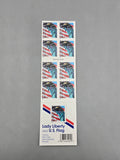 2006 USPS Lady Liberty & U.S. Flag First Class Self-Adhesive Stamp Booklet 20 Stamps Unused