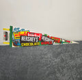 Vintage 1979 Hershey’s Chocolate World Felt Pennant Candy Bar 26” Hershey PA