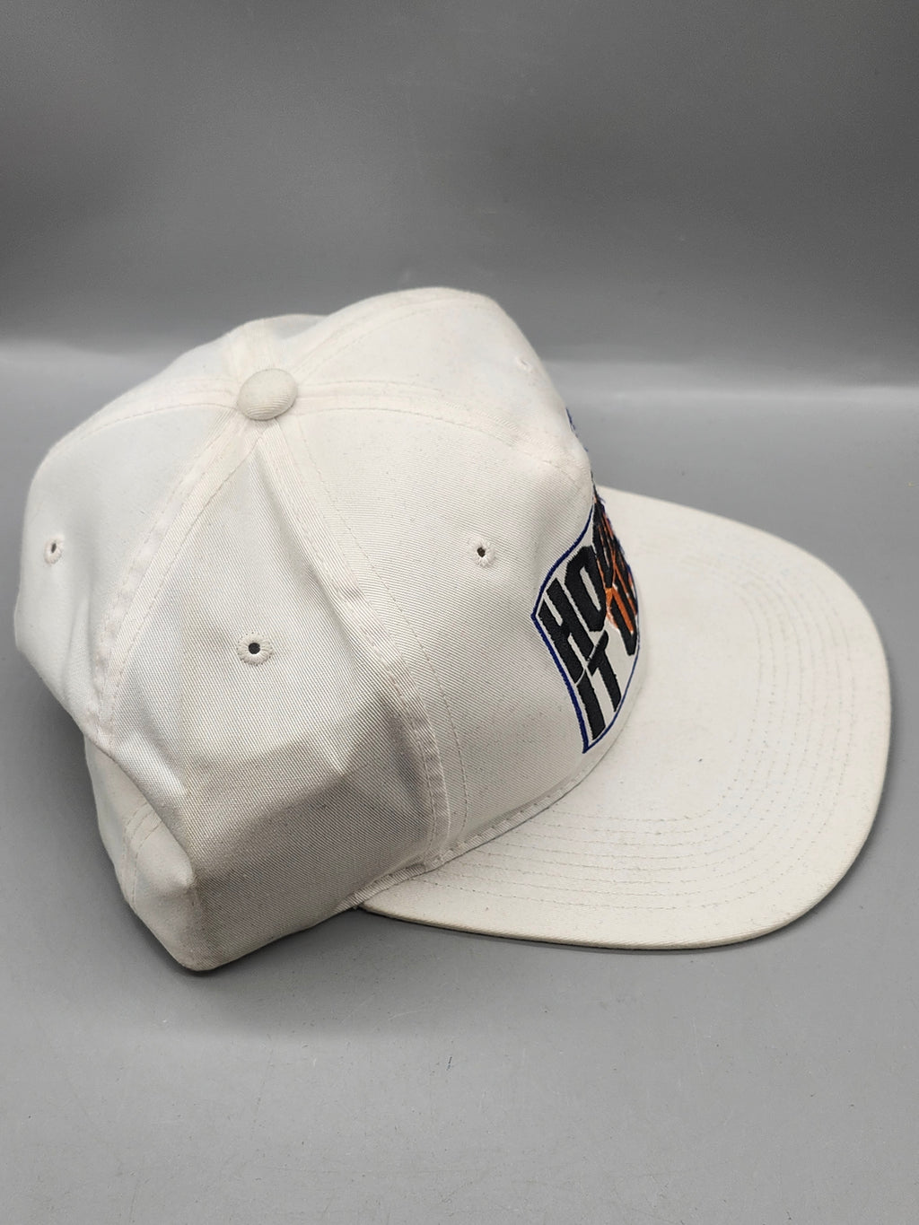 Vintage Hoop It Up 3 on 3 Snapback Hat Sports Specialties White Cap USA
