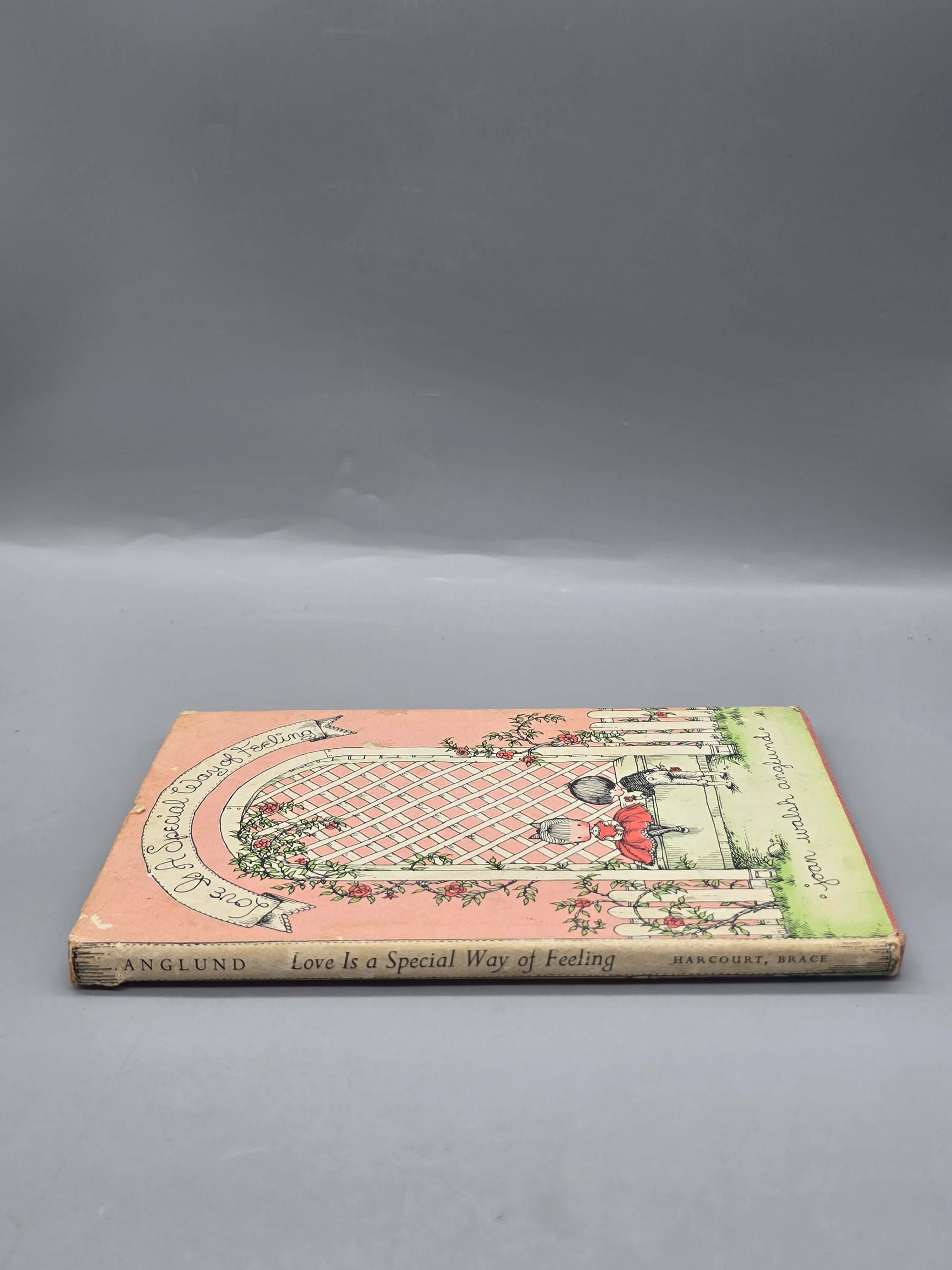 1960 Love Is a Special Way of Feeling Joan Walsh Anglund Hardcover