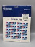 USPS National World War II Memorial 37¢ Self Adhesive Stamp Booklet of 20 Sealed