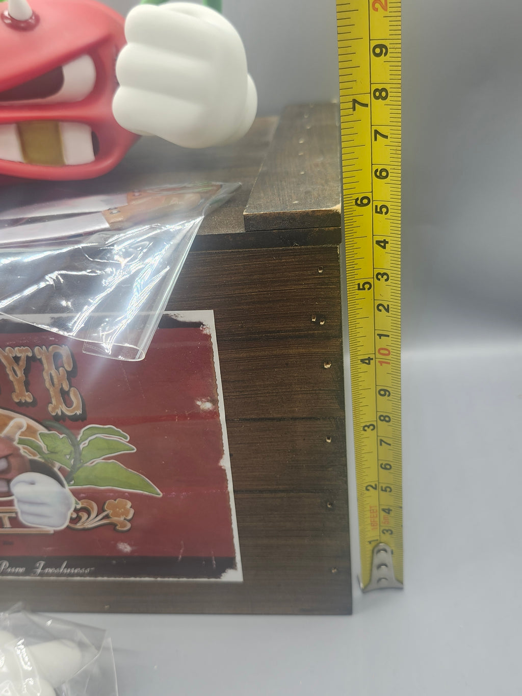 Buckeye Rot Killer Tomato Vinyl Art Toy Figure w/ Box & Accessories