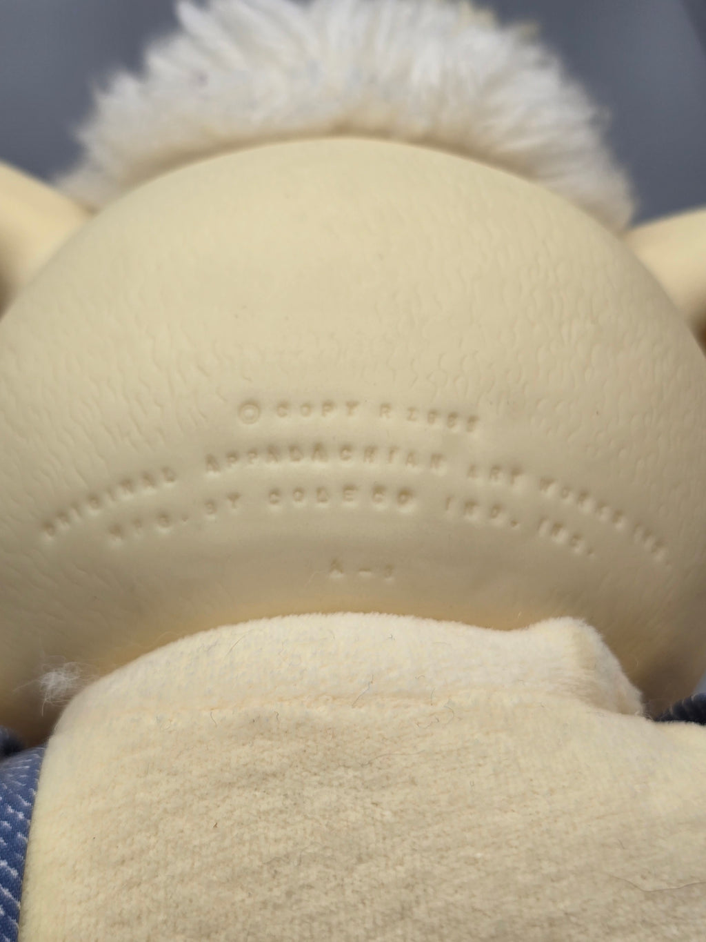 Vintage 1984 Cabbage Patch Kids Koosas Puppy Dog Plush – Xavier Roberts – Original Overalls