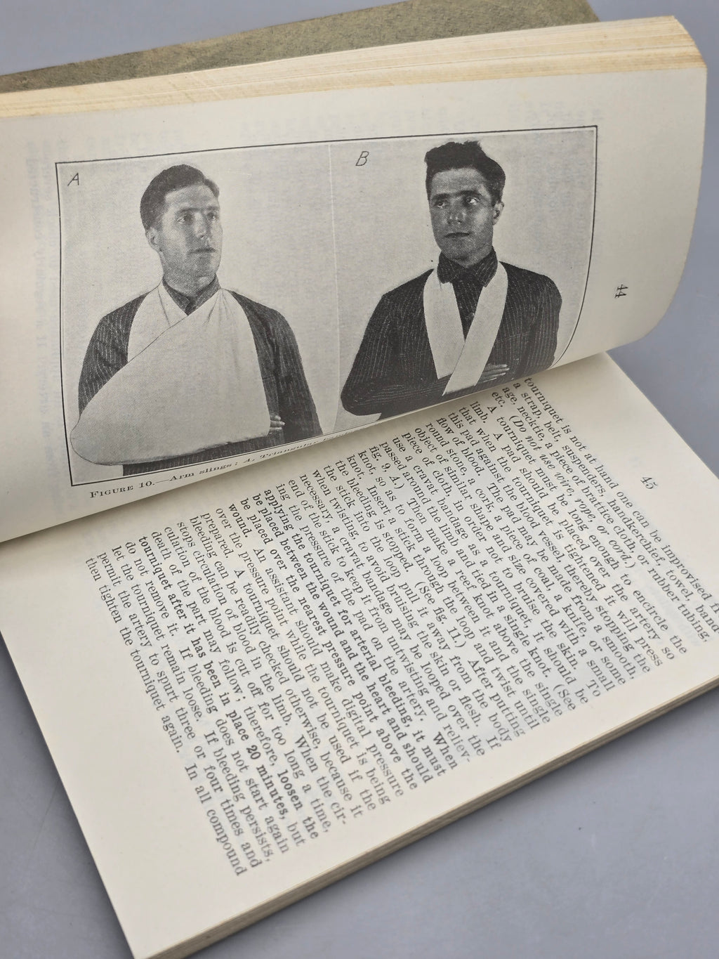 1935 Manual of First-Aid Instruction U.S. Bureau of Mines Vintage Government Handbook