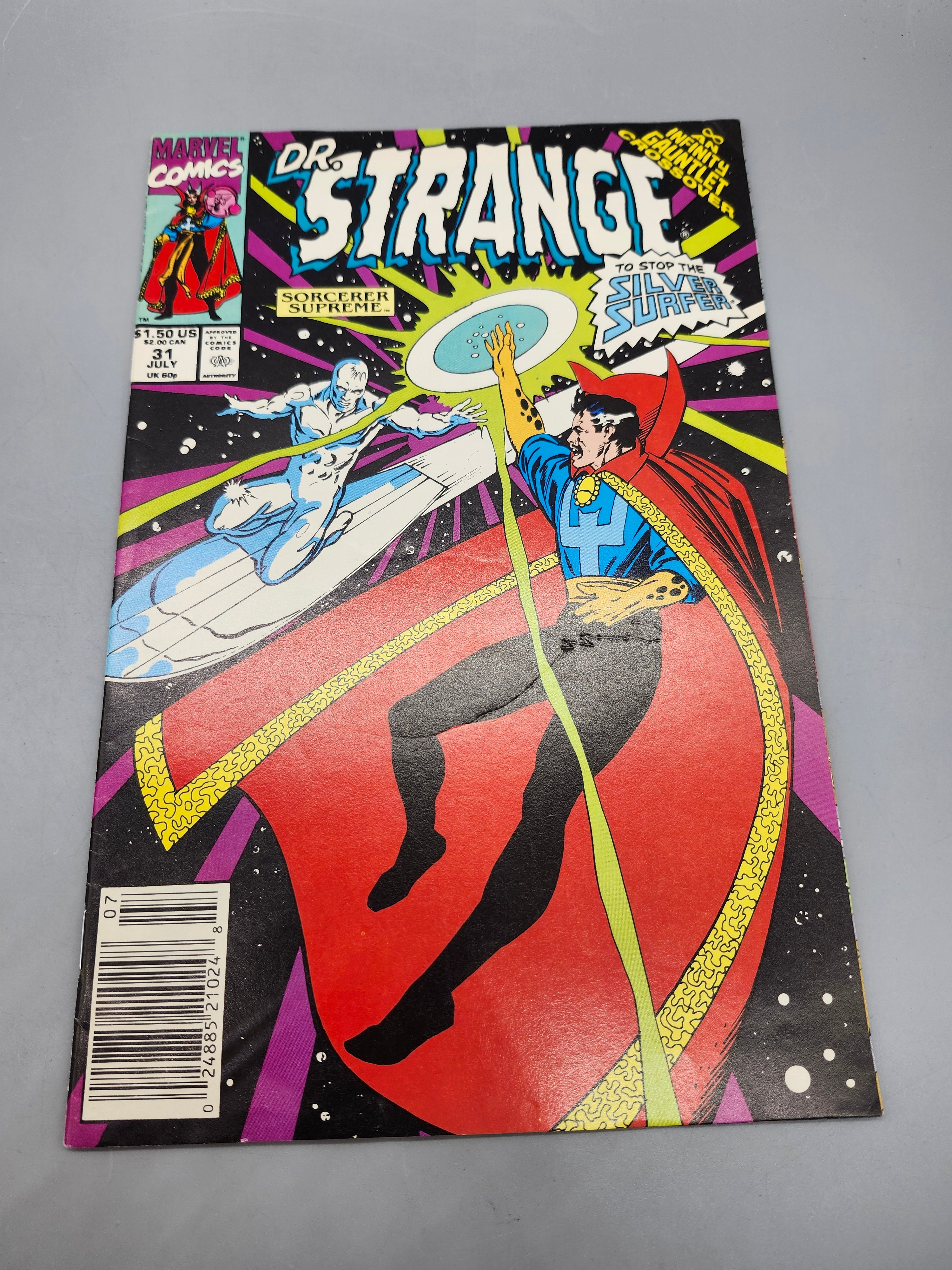 Doctor Strange #31 (1991) Marvel Comics – Silver Surfer – Infinity Gauntlet