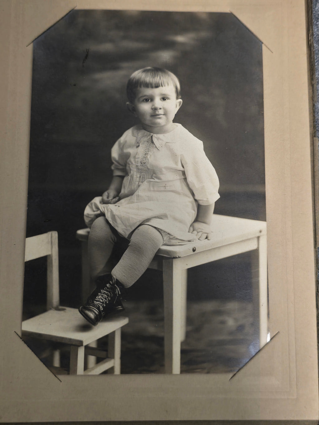 Lot of 7 Antique Cabinet Cards & Vintage Portrait Photographs Buffalo Foto Factory Buffalo NY Family Collection