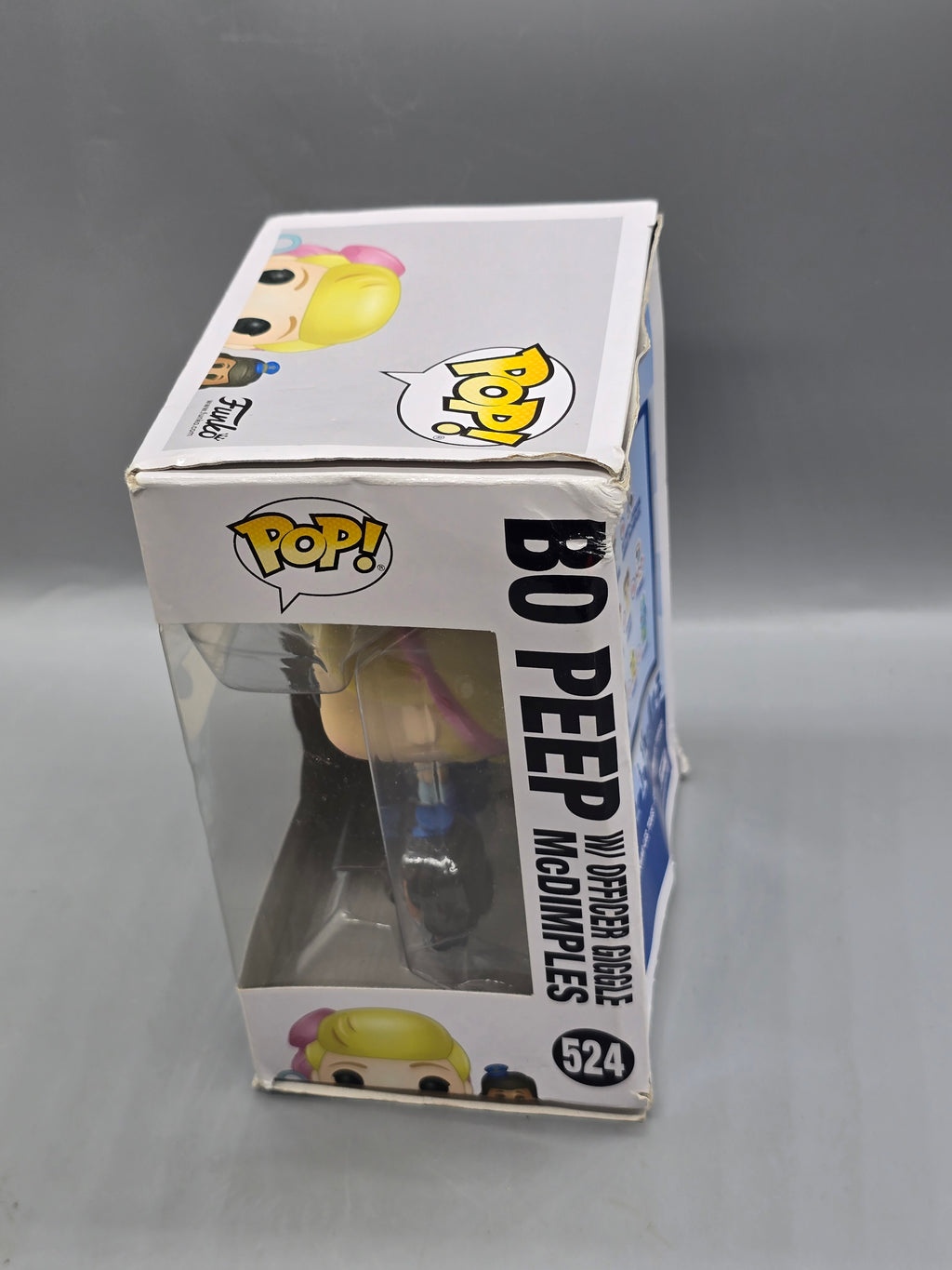 Funko Pop! Disney Pixar Toy Story 4 Bo Peep w/ Officer Giggle McDimples #524 Vinyl Figure