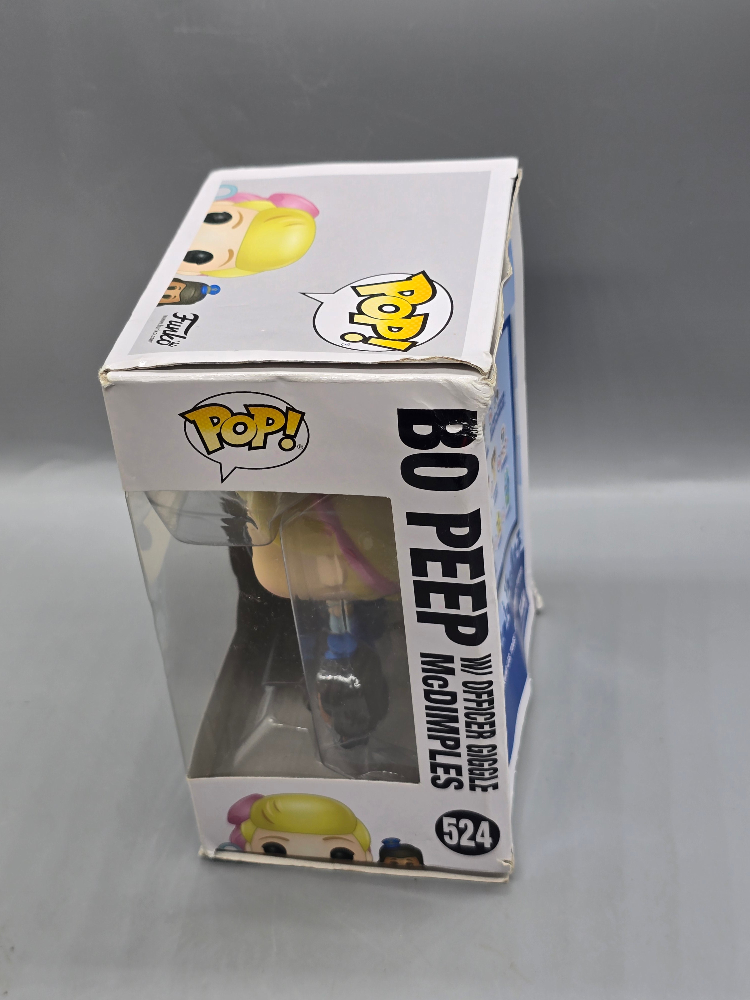 Funko Pop! Disney Pixar Toy Story 4 Bo Peep w/ Officer Giggle McDimples #524 Vinyl Figure