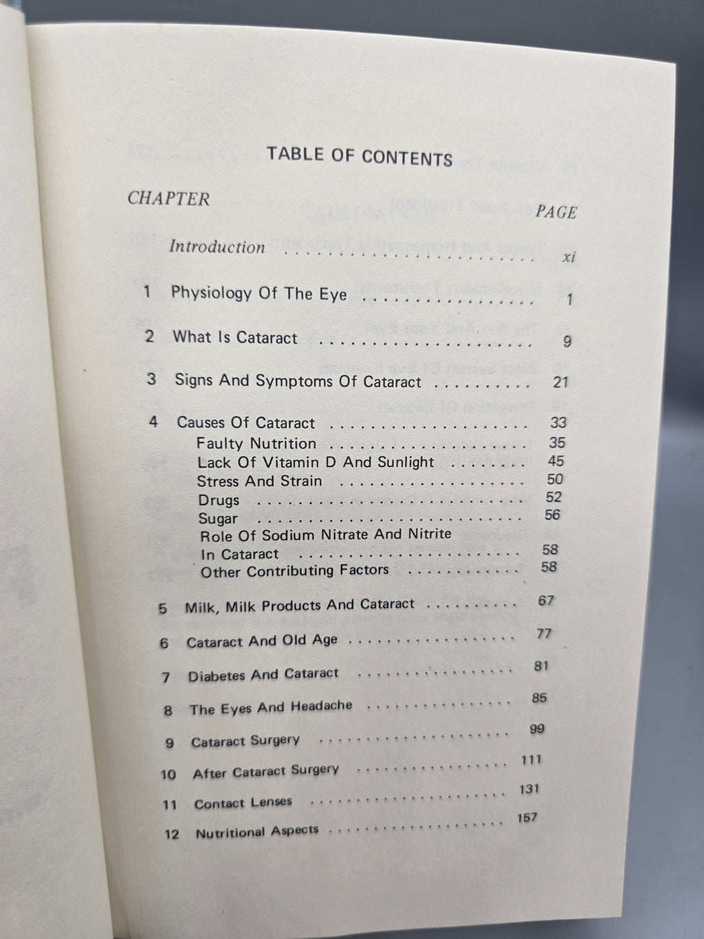 1975 Cataract Glaucoma & Eye Disorders John H. Tobe 6th Printing