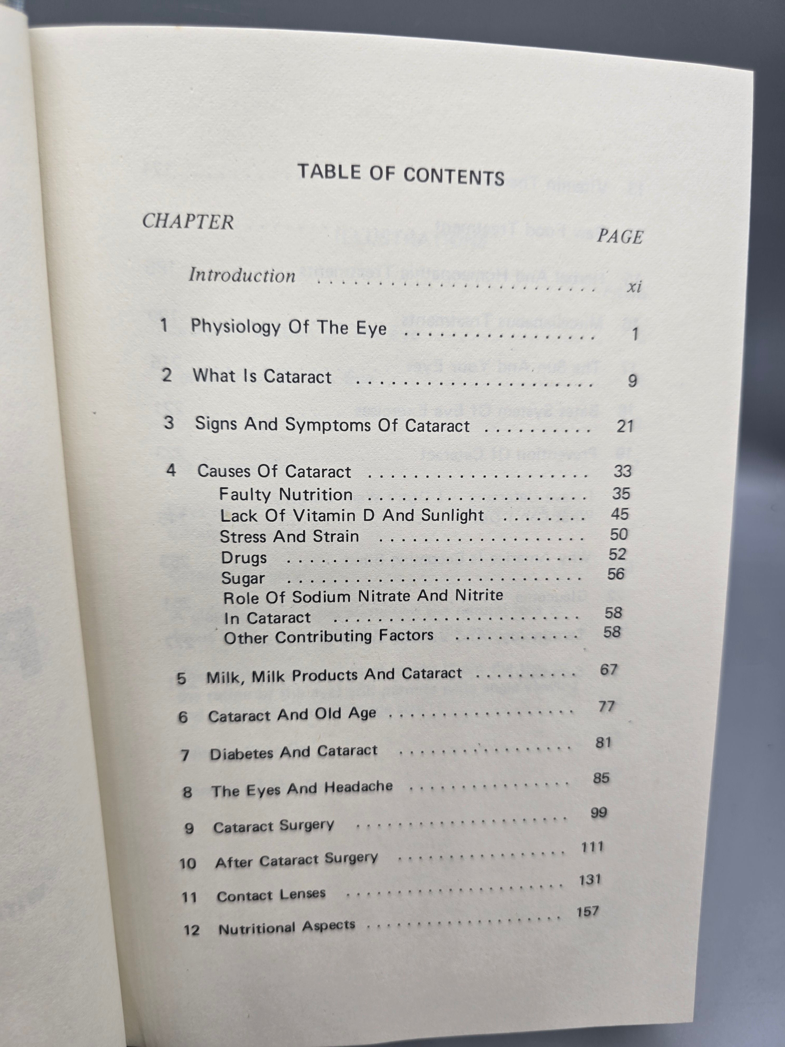 1975 Cataract Glaucoma & Eye Disorders John H. Tobe 6th Printing