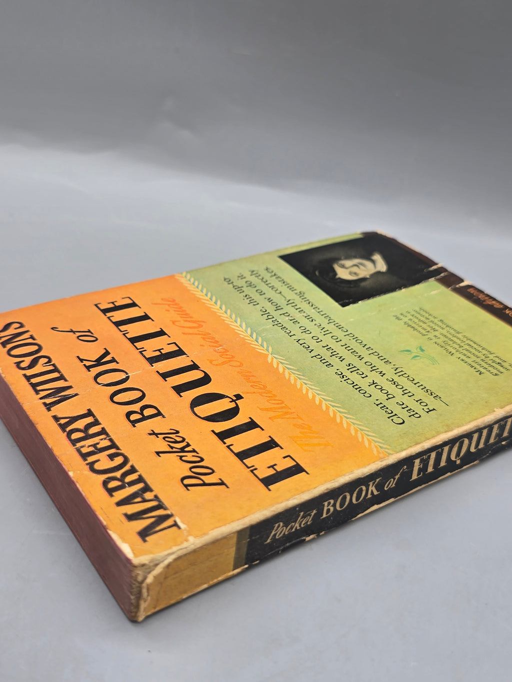 1949 1st Printing Margery Wilson’s Pocket Book of Etiquette Vintage Guide