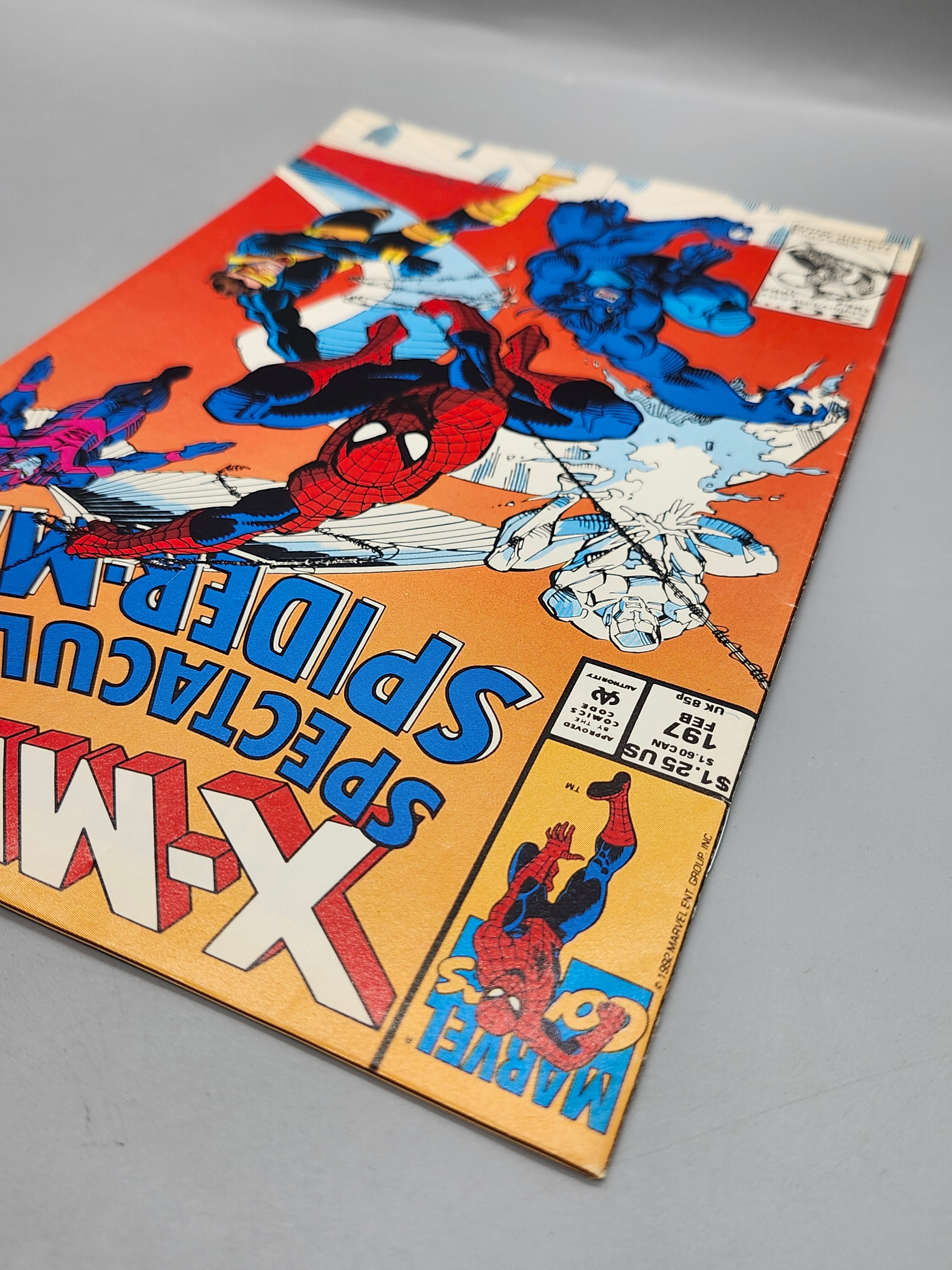 X-Men in Spectacular Spider-Man #197 Marvel Comics 1993 30th Anniversary