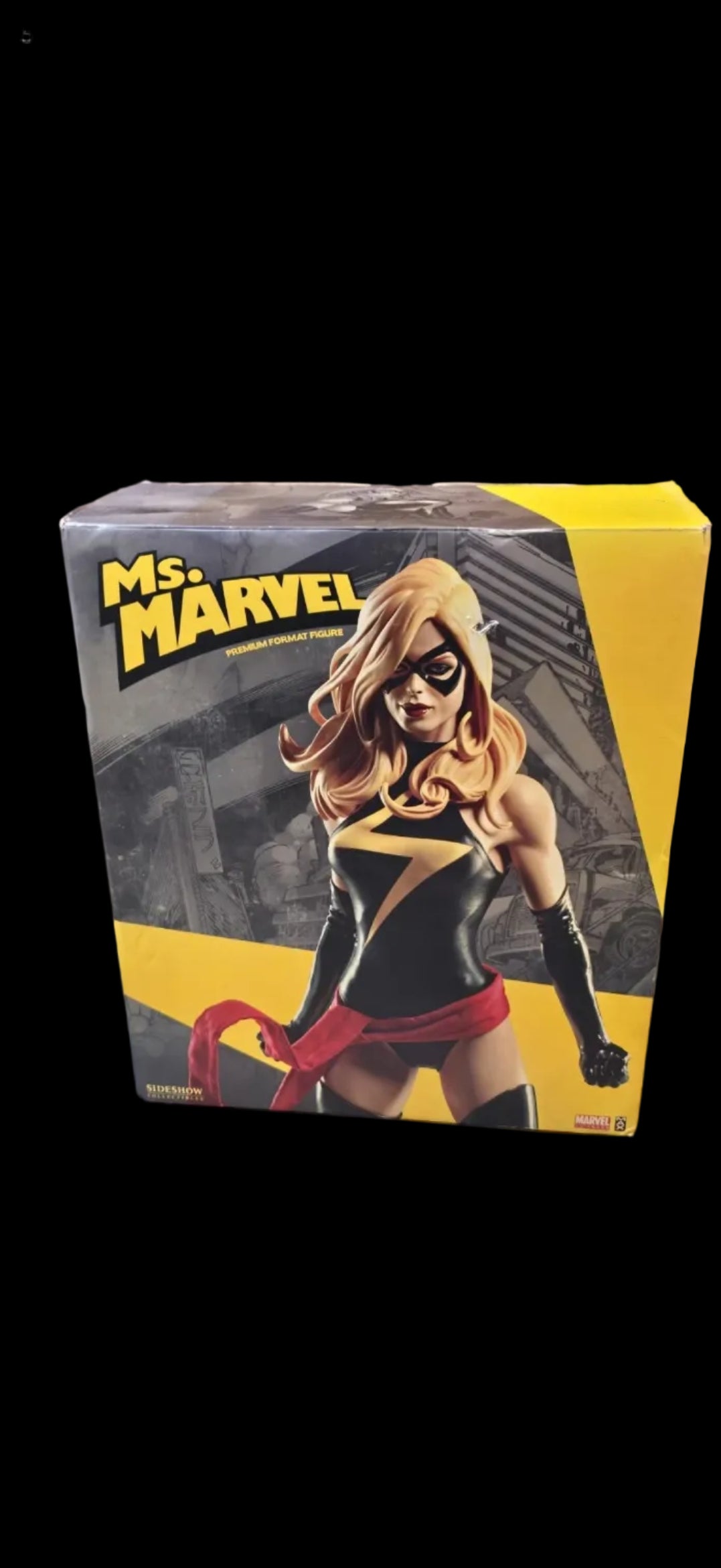 Sideshow Ms Marvel Premium Format Figure Statue Marvel Comics 1/4 Scale w/ Box