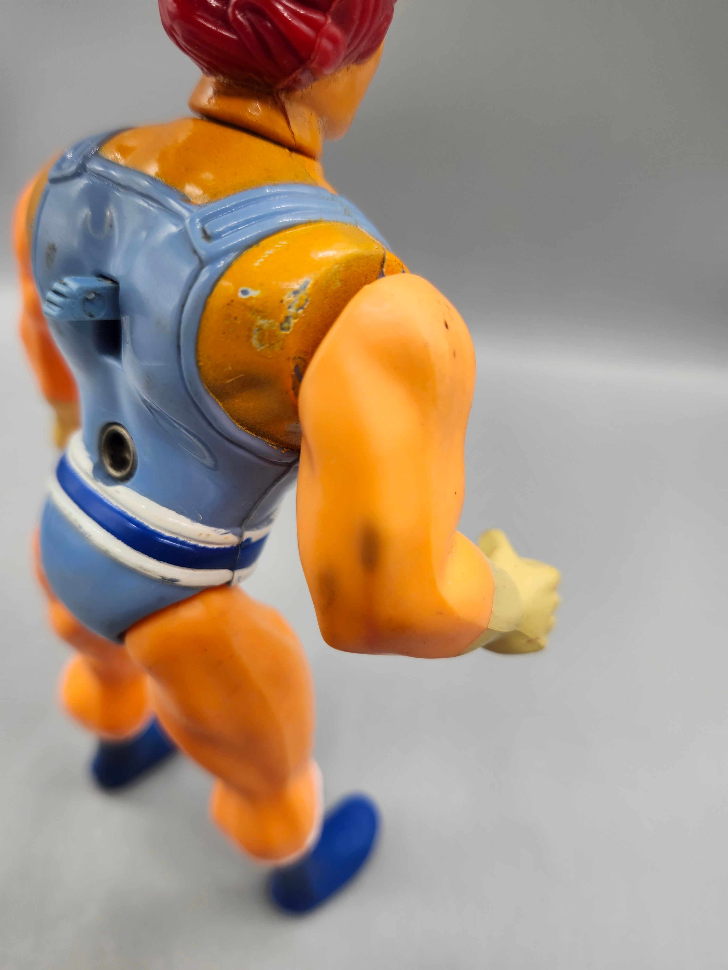 Vintage 1986 LJN ThunderCats Lion-O 8" Action Figure Light-Up Loose