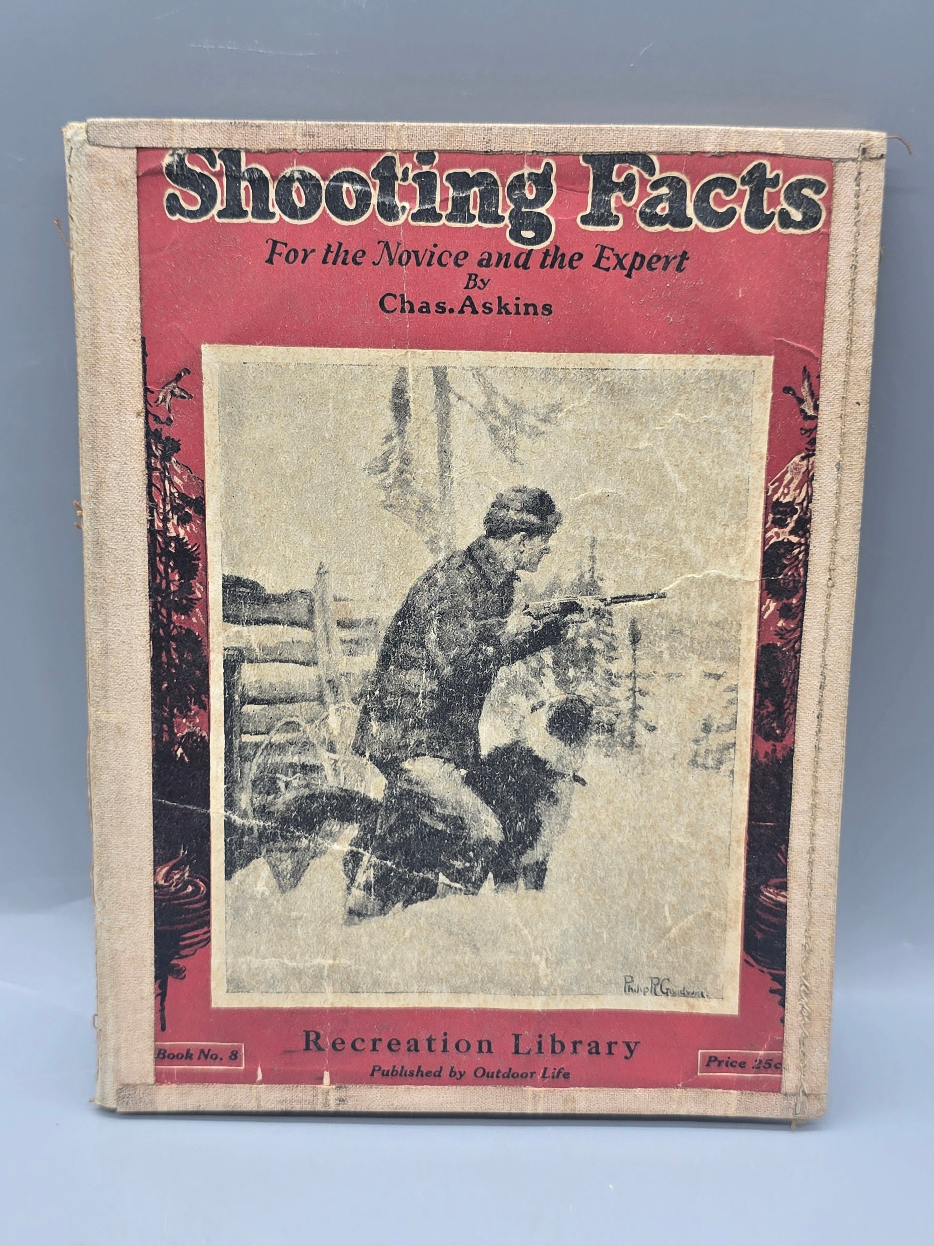 Vintage 1935 Shooting Facts by Chas. Askins – Outdoor Life Hunting Book