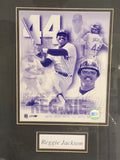 Reggie Jackson #44 New York Yankees MLB Framed Photo Collage 16x20