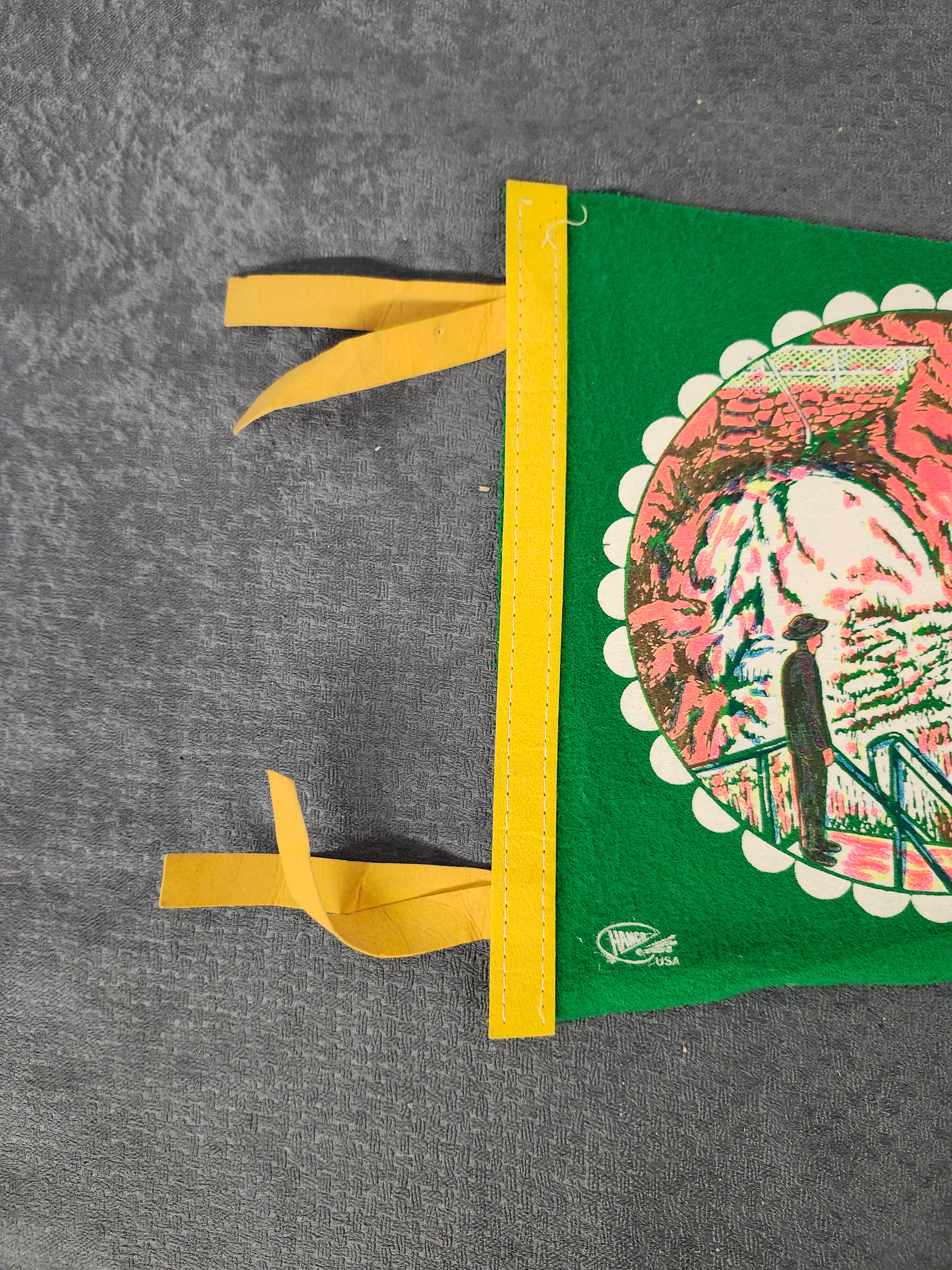 Vintage Mammoth Cave KY Felt Pennant WinCraft USA Kentucky Souvenir 27"