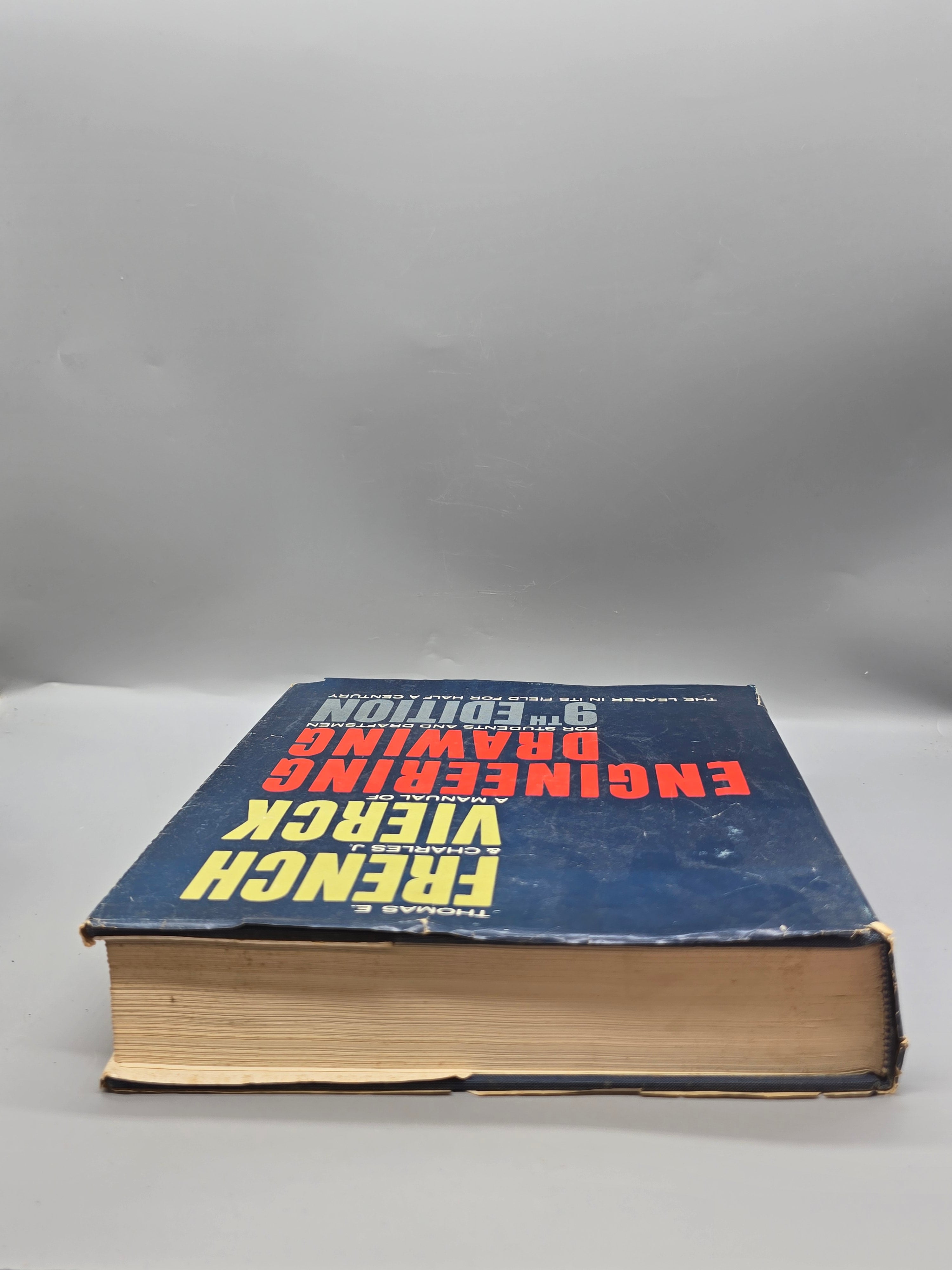 1960 A Manual of Engineering Drawing 9th Edition French & Vierck Hc Book