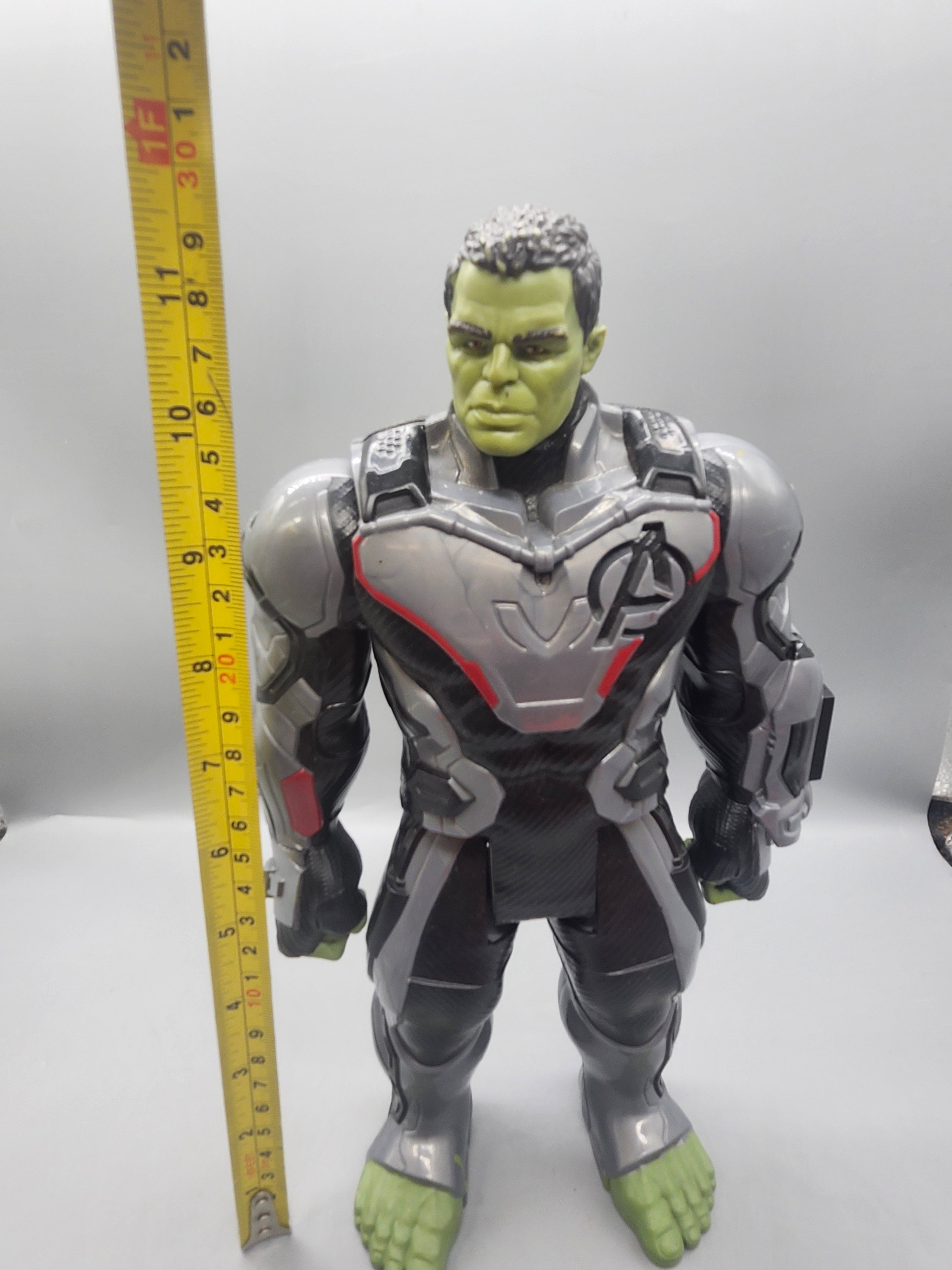 Marvel Avengers Endgame Hulk Quantum Suit 12" Action Figure Hasbro 2019