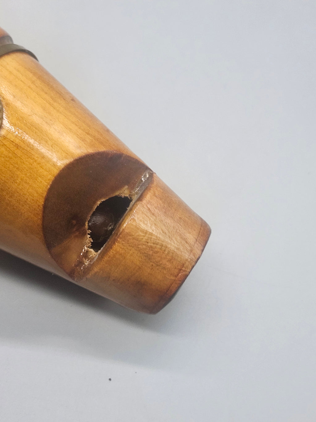 Vintage Moscow 1980 Olympics Wooden Whistle USSR Soccer Ball Olympic Souvenir