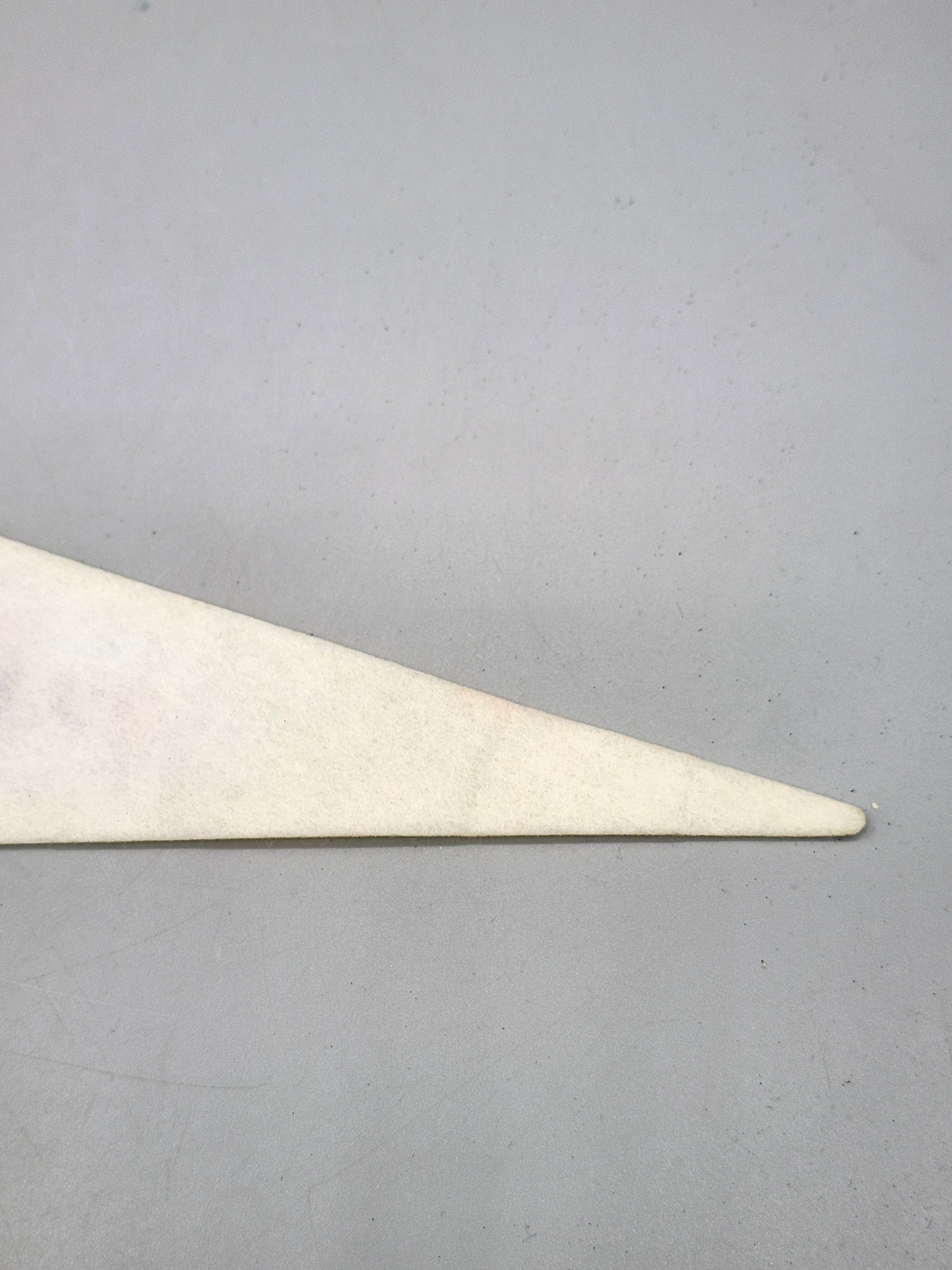 Vintage 1979 Amish Country Felt Pennant 14" Souvenir Pennsylvania Dutch