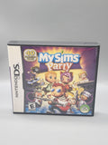 MySims Party Nintendo DS Complete CIB Tested Authentic EA