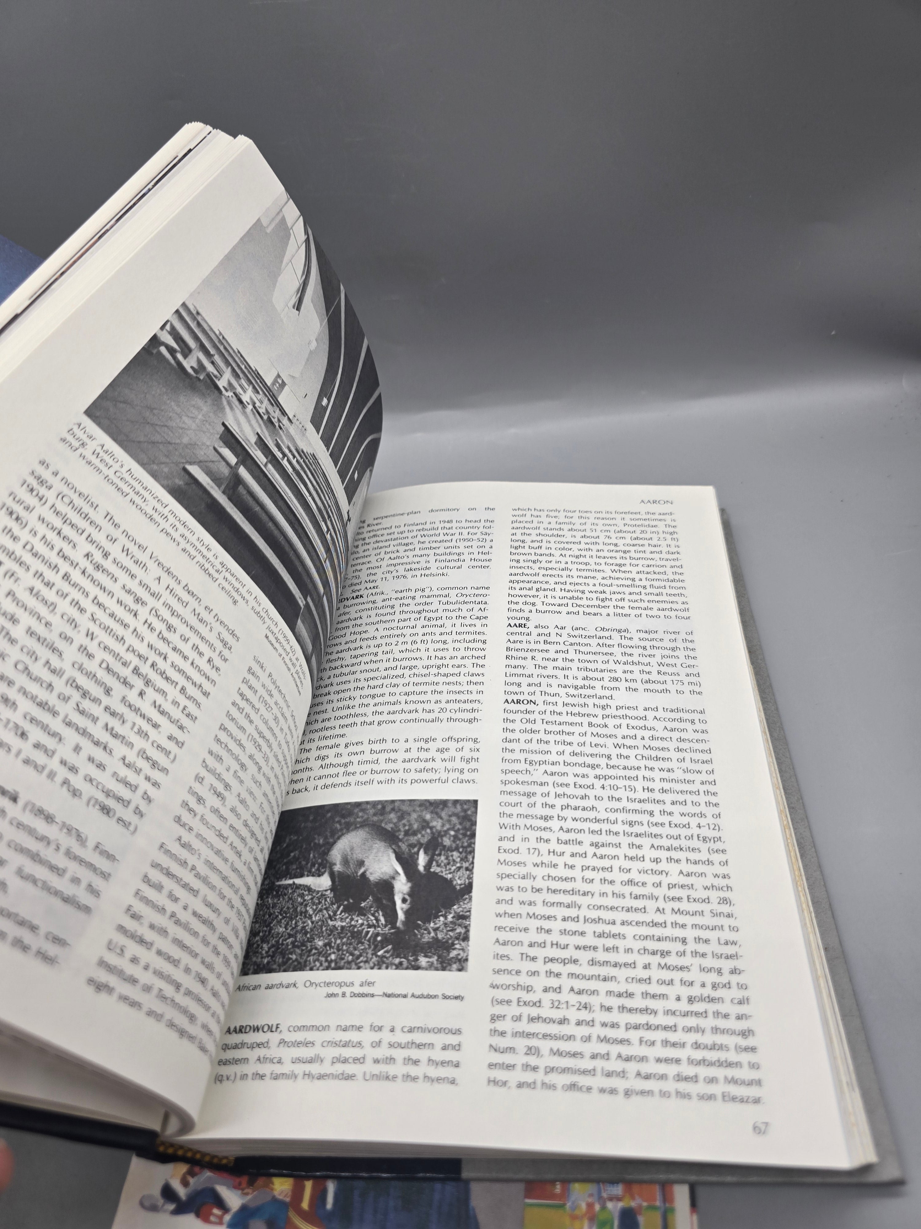 Funk & Wagnalls New Encyclopedia Vintage Hardcover Volume w/ Original Brochure